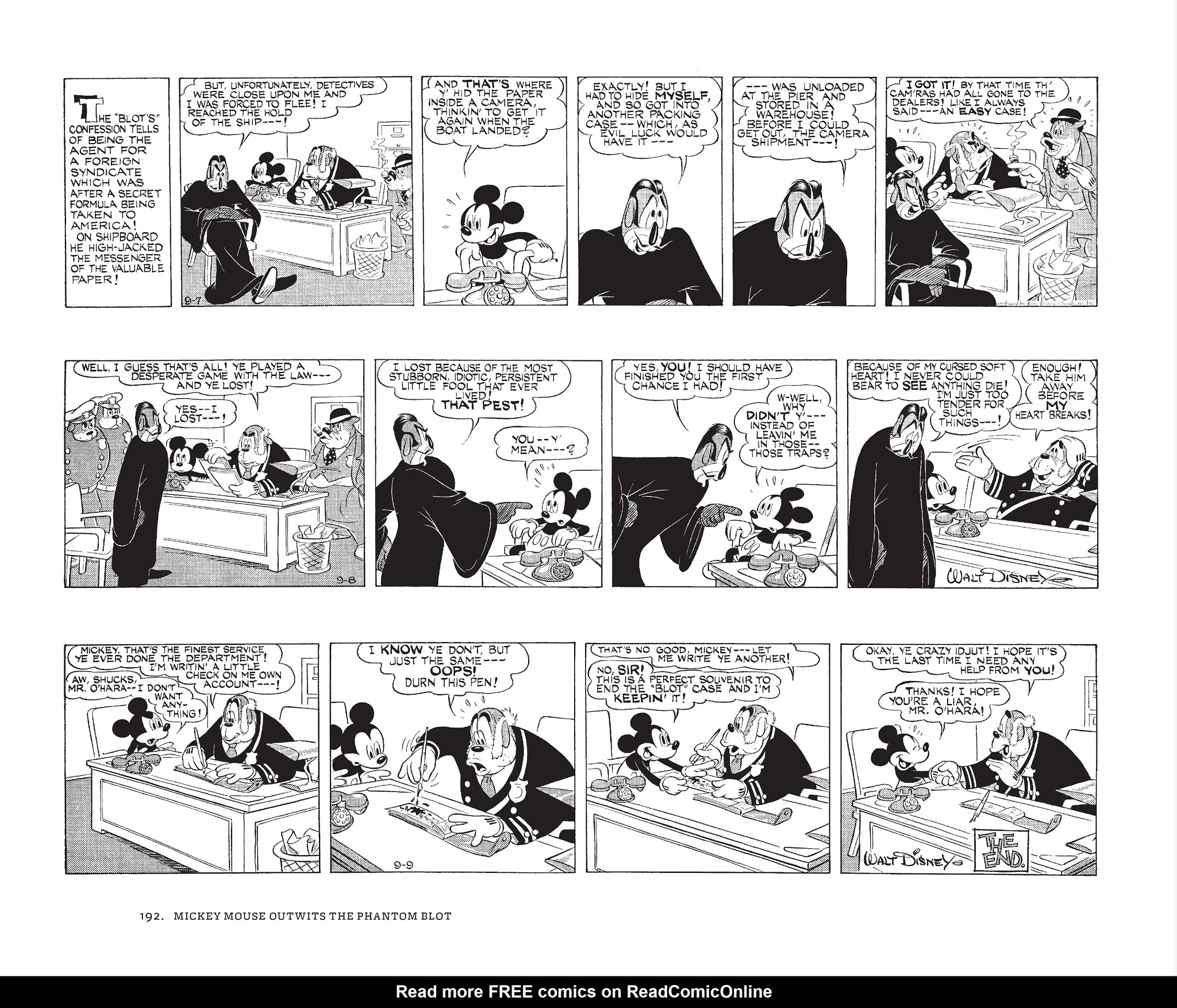 Read online Walt Disney's Mickey Mouse by Floyd Gottfredson comic -  Issue # TPB 5 (Part 2) - 92