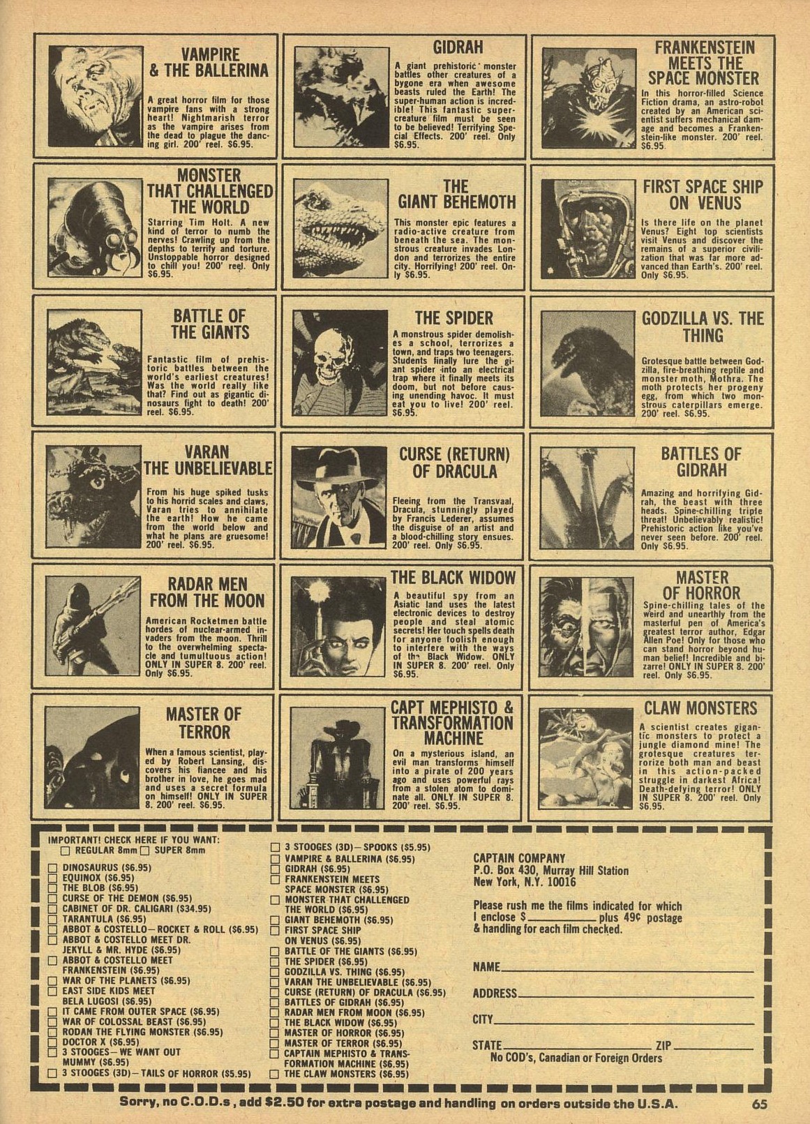 Read online Vampirella (1969) comic -  Issue #26 - 65