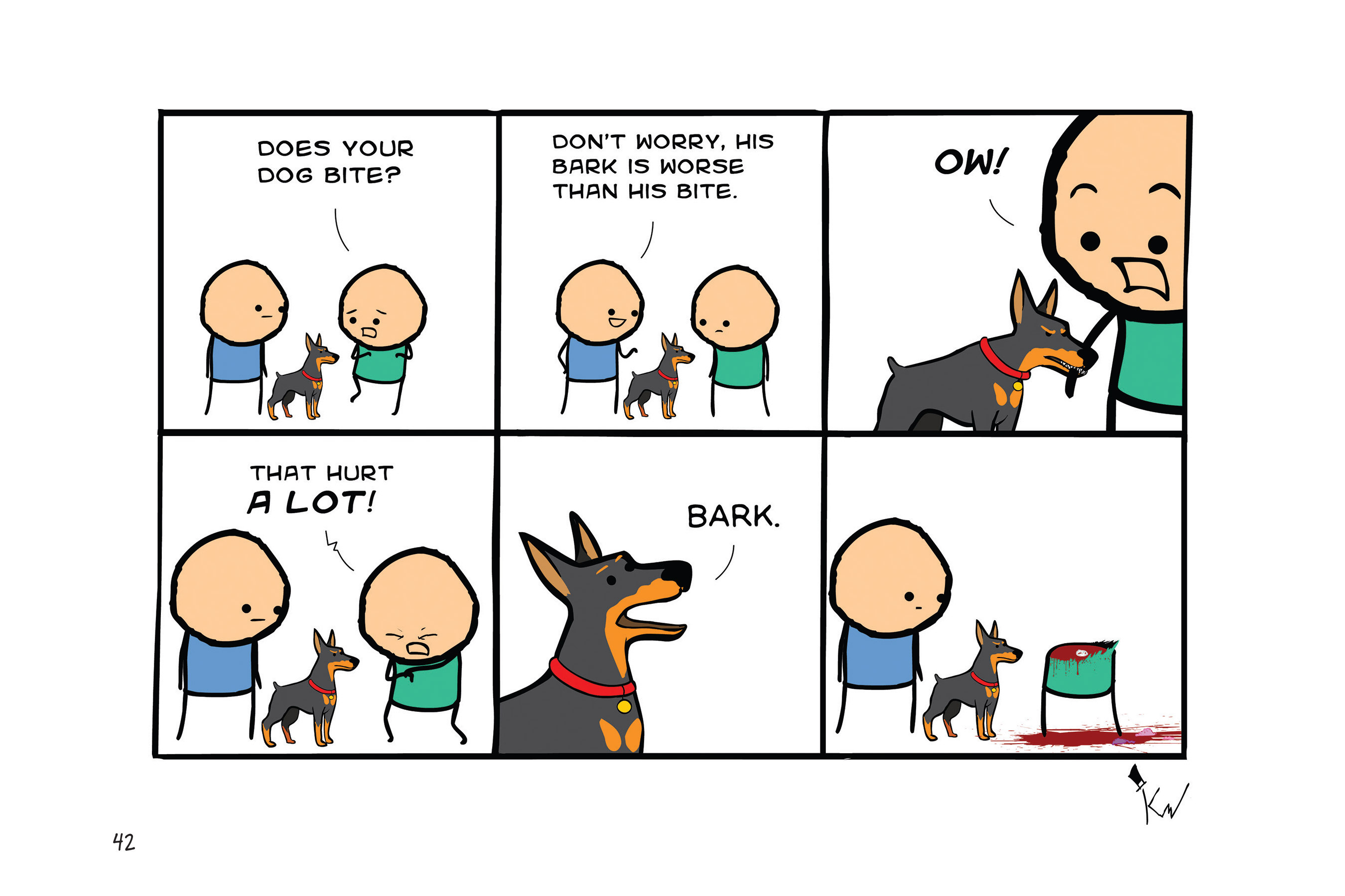 Read online Cyanide & Happiness: Stab Factory comic -  Issue # TPB - 42