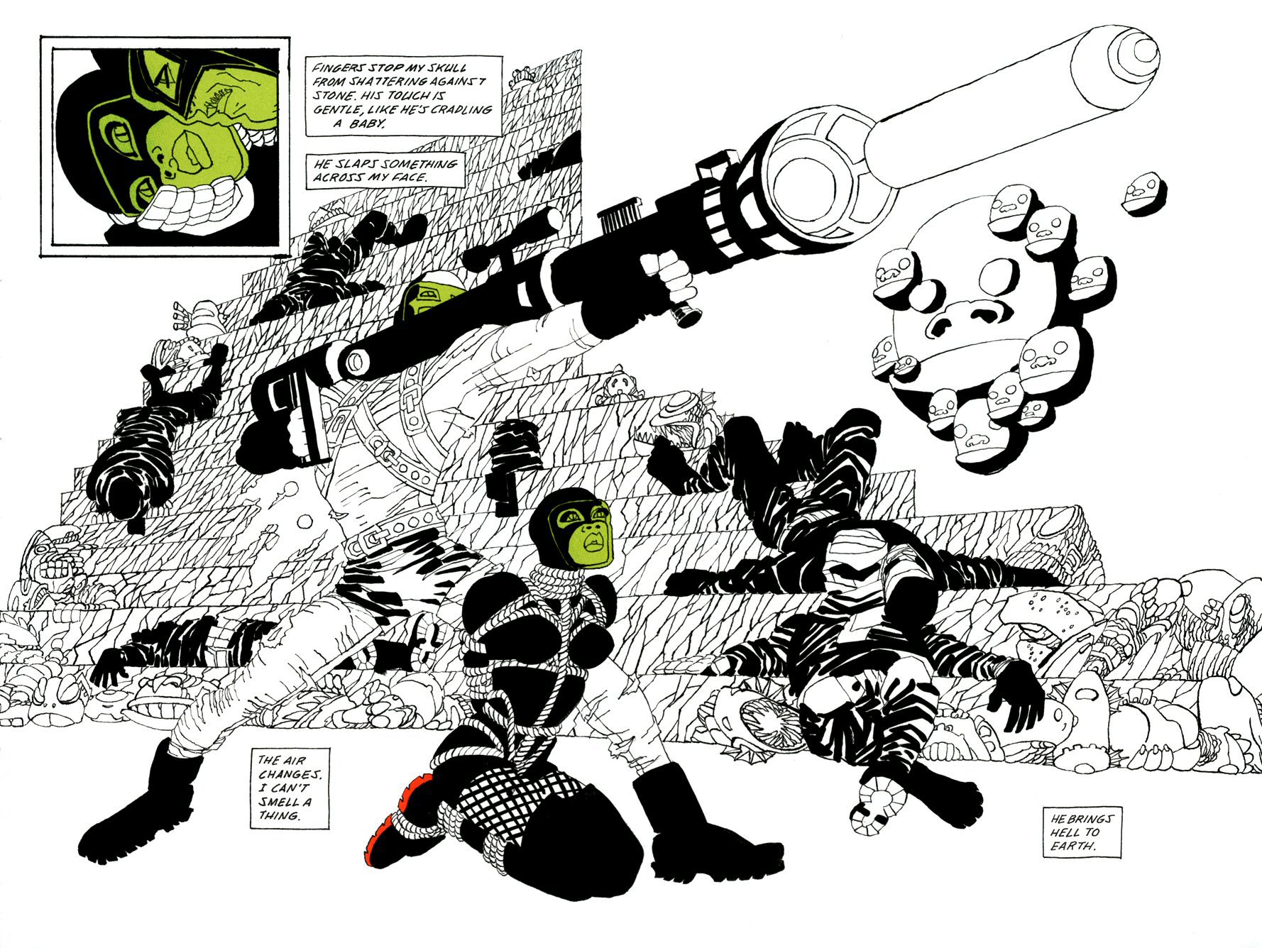 Read online Frank Miller's Holy Terror comic -  Issue # TPB - 112