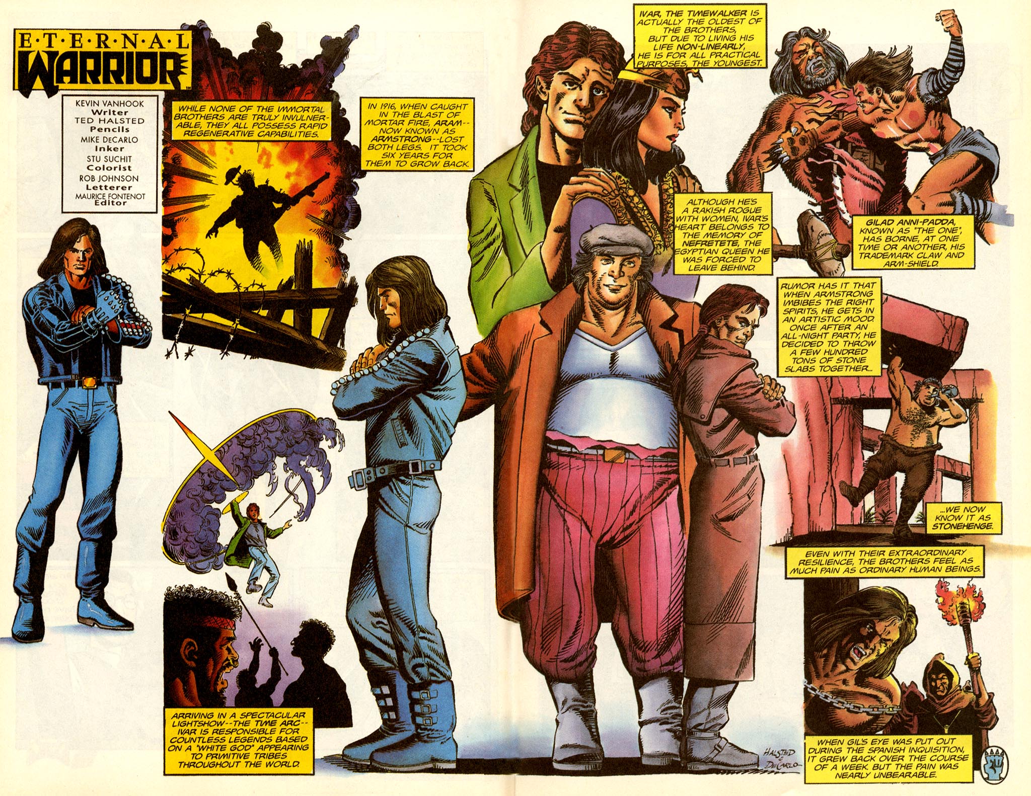 Read online Secrets of the Valiant Universe comic -  Issue #1 - 10