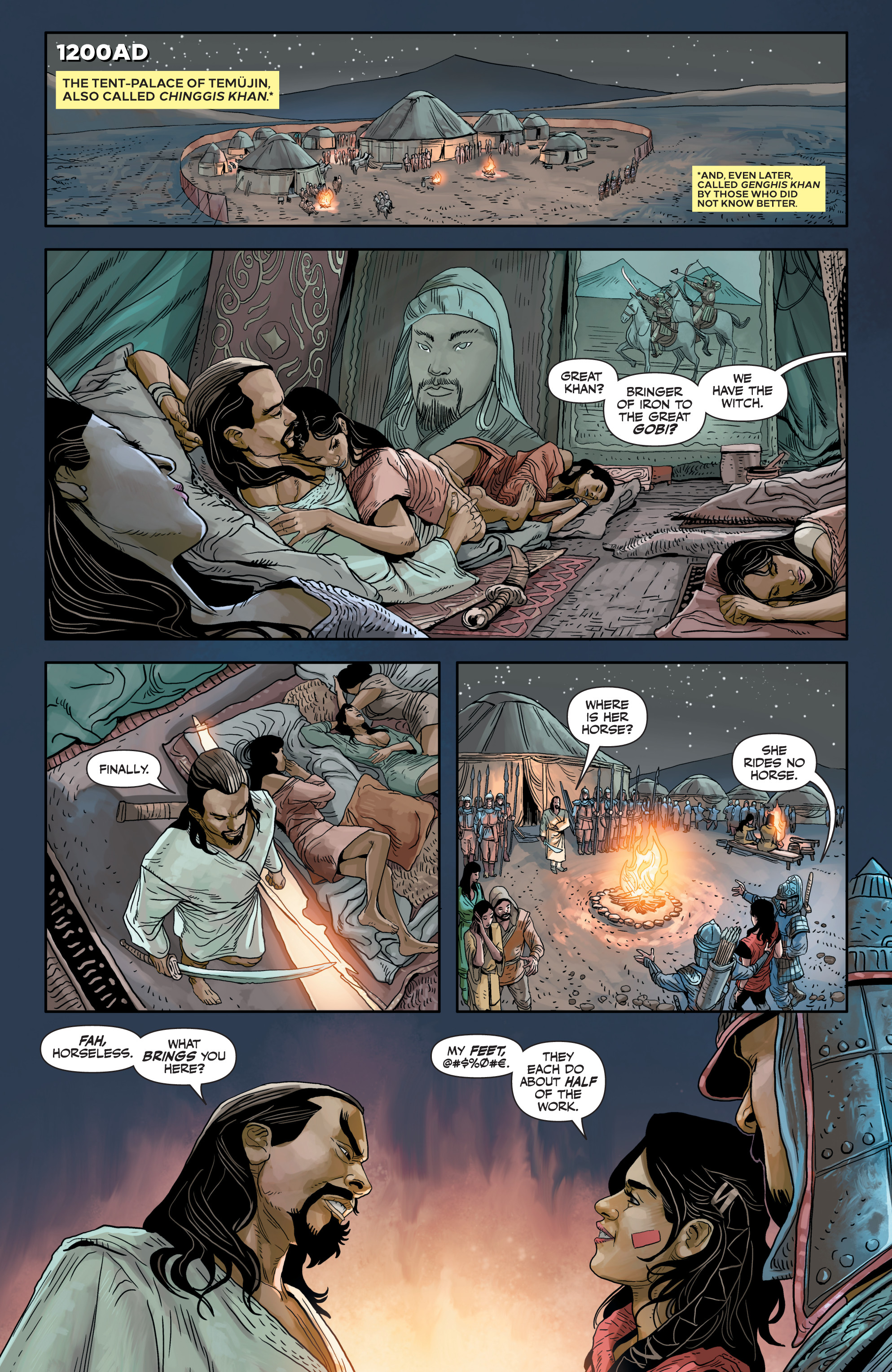 Read online The Forgotten Queen comic -  Issue #1 - 5