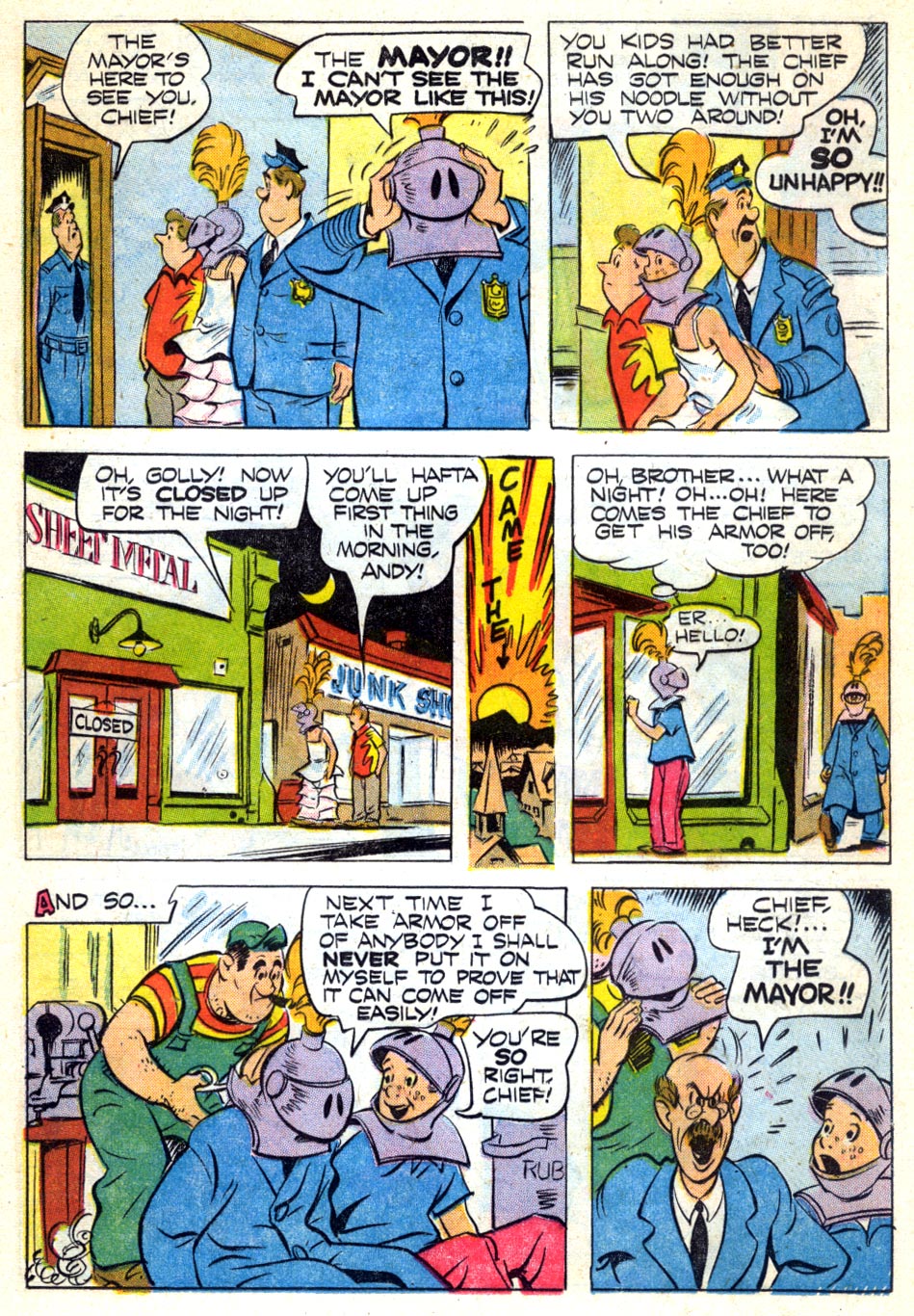 Read online Four Color Comics comic -  Issue #515 - 17