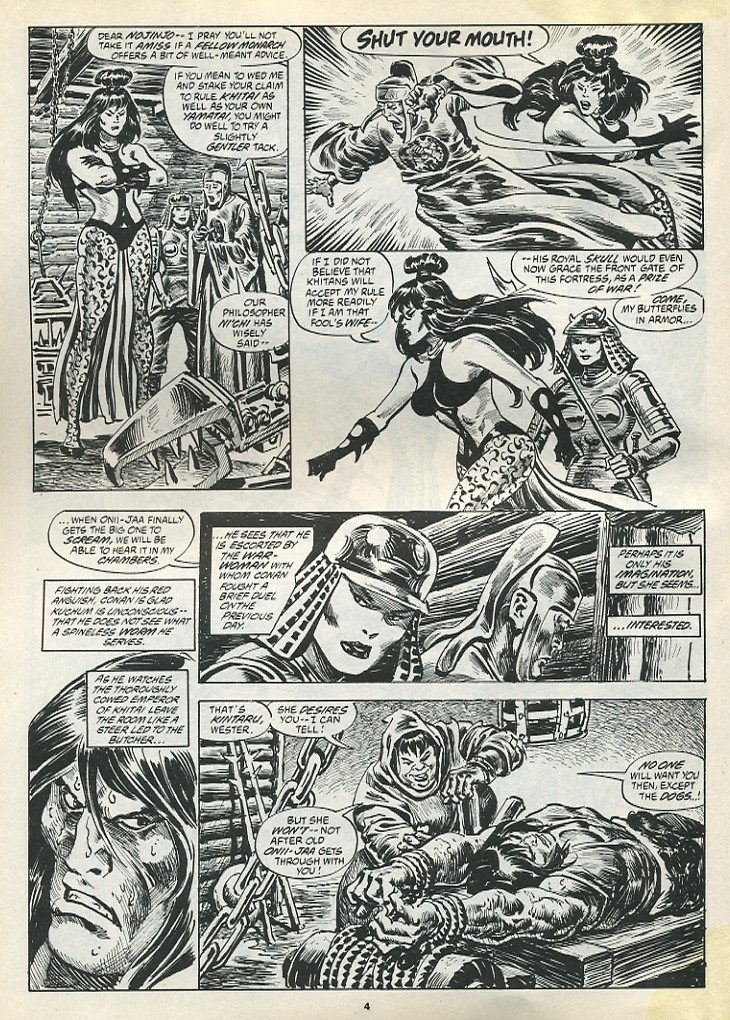 Read online The Savage Sword Of Conan comic -  Issue #195 - 6