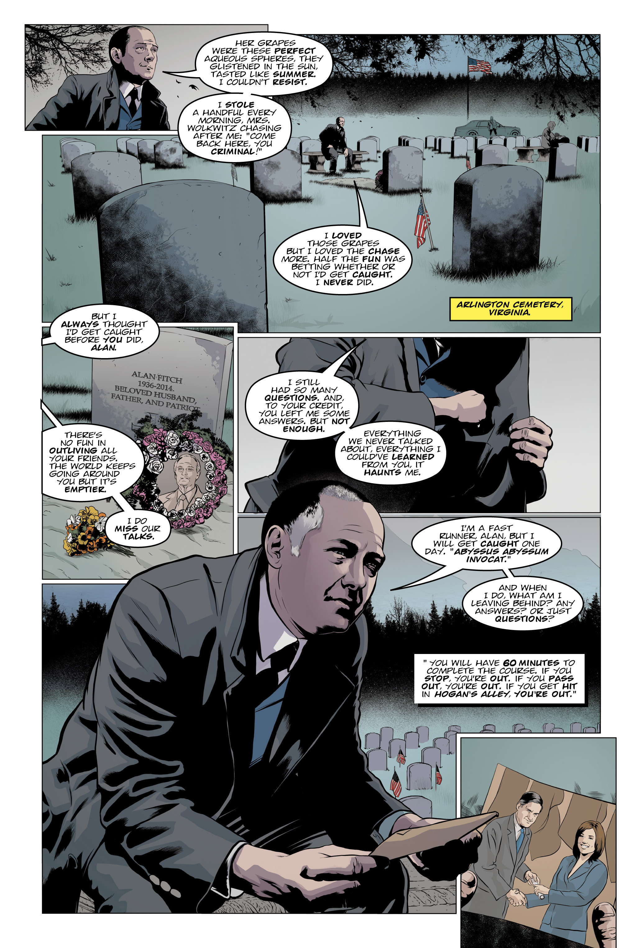 Read online The Blacklist comic -  Issue #1 - 5