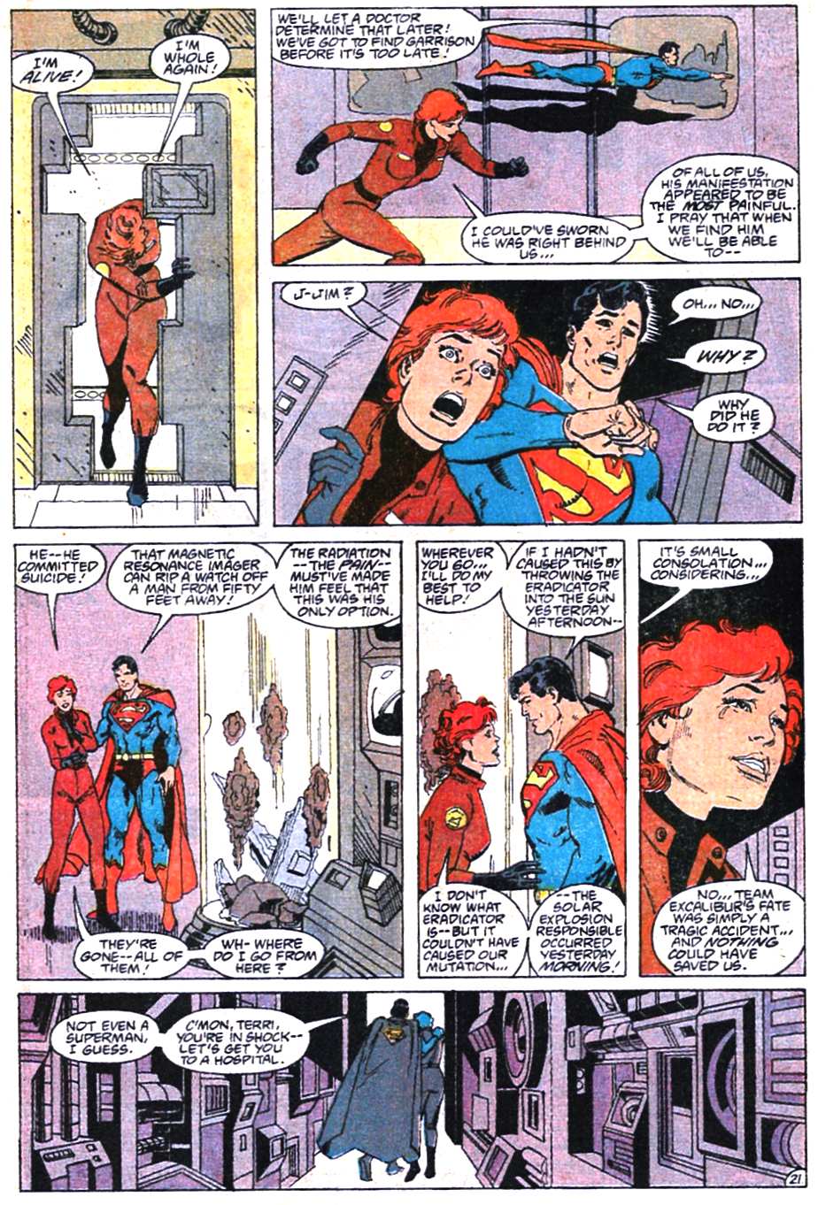 Read online Adventures of Superman (1987) comic -  Issue #466 - 22