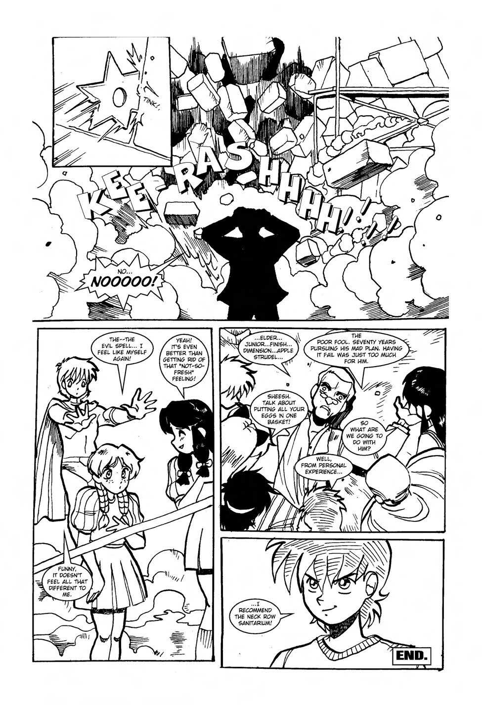 Read online Ninja High School (1986) comic -  Issue #74 - 17