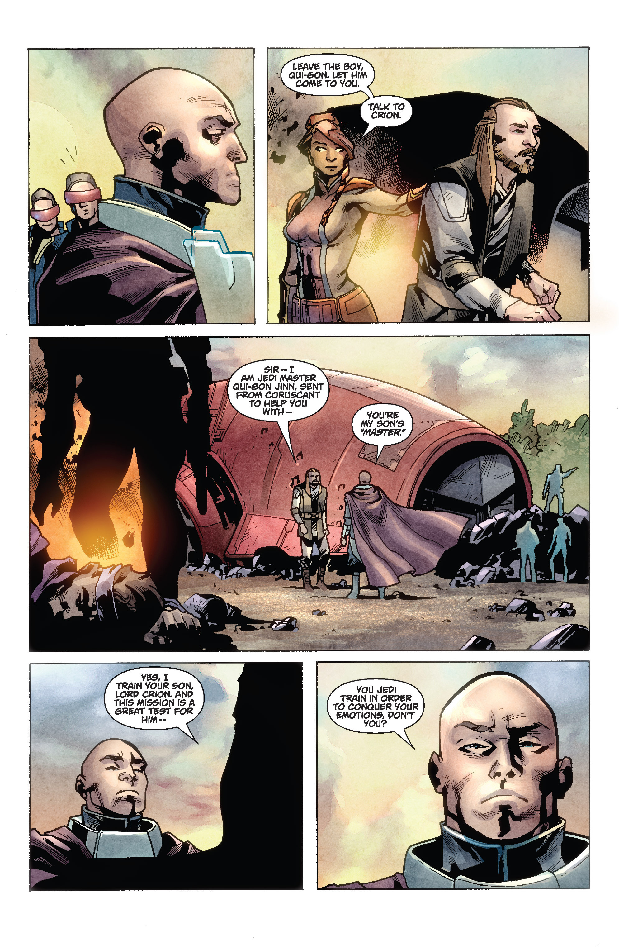 Read online Star Wars Legends: Rise of the Sith - Epic Collection comic -  Issue # TPB 1 (Part 2) - 9