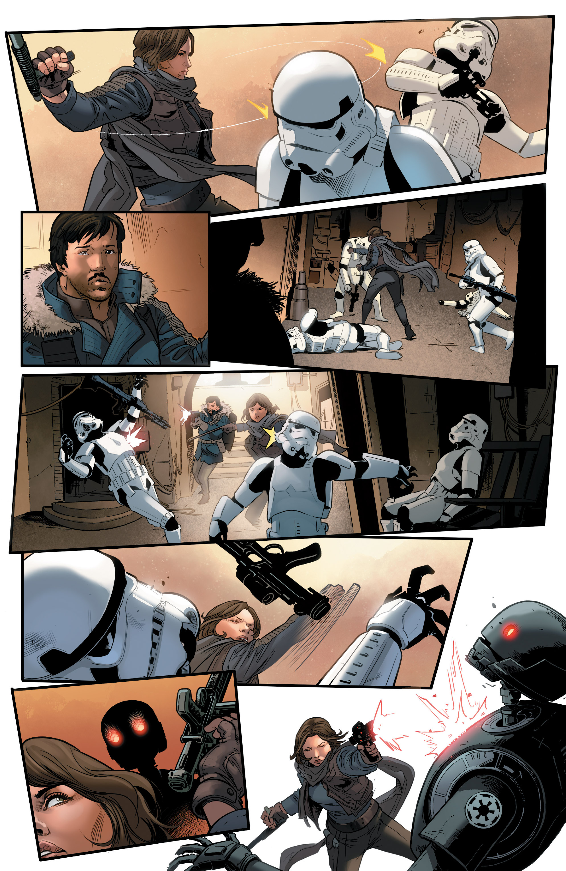 Read online Star Wars: Rogue One Adaptation comic -  Issue #2 - 10
