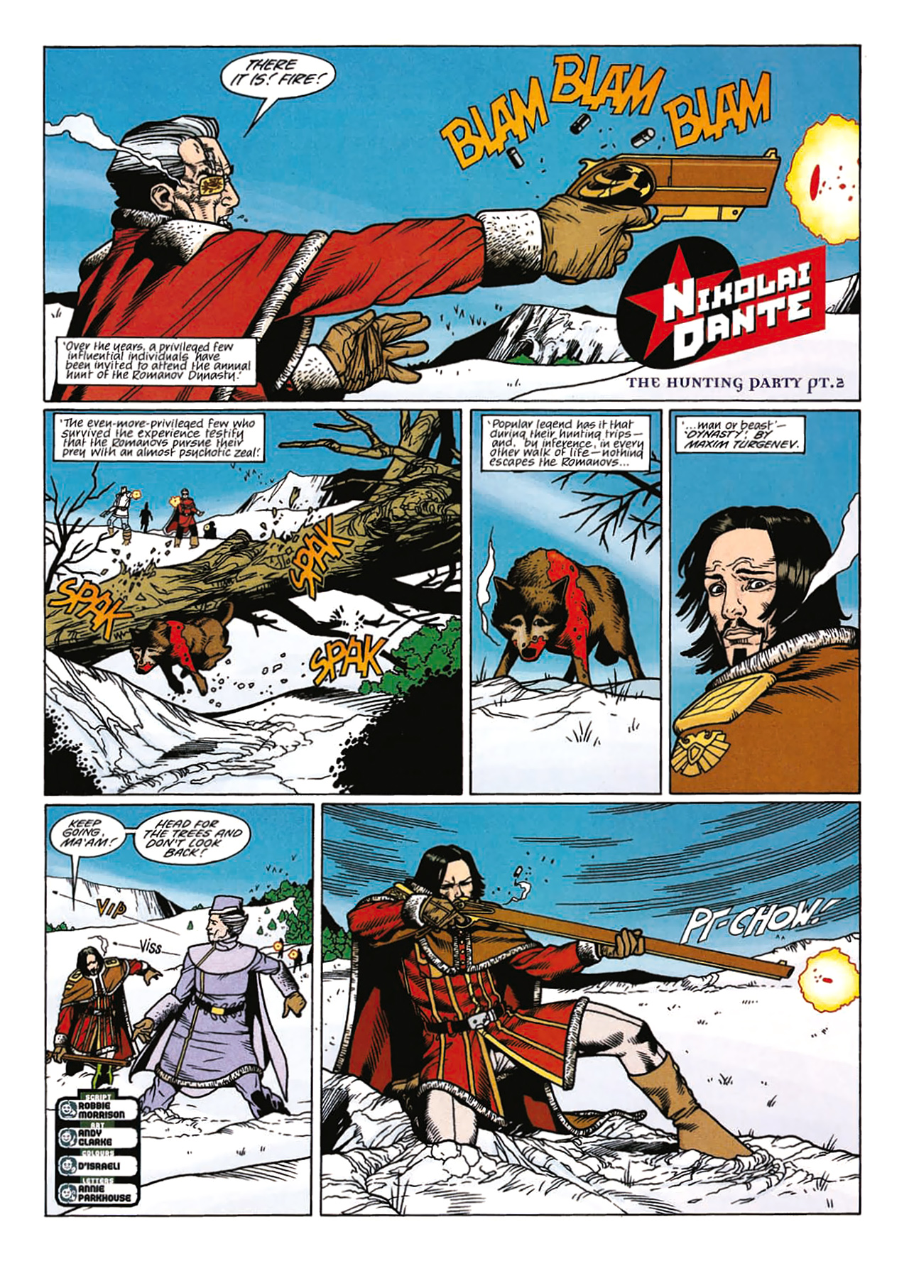 Read online Nikolai Dante comic -  Issue # TPB 2 - 192