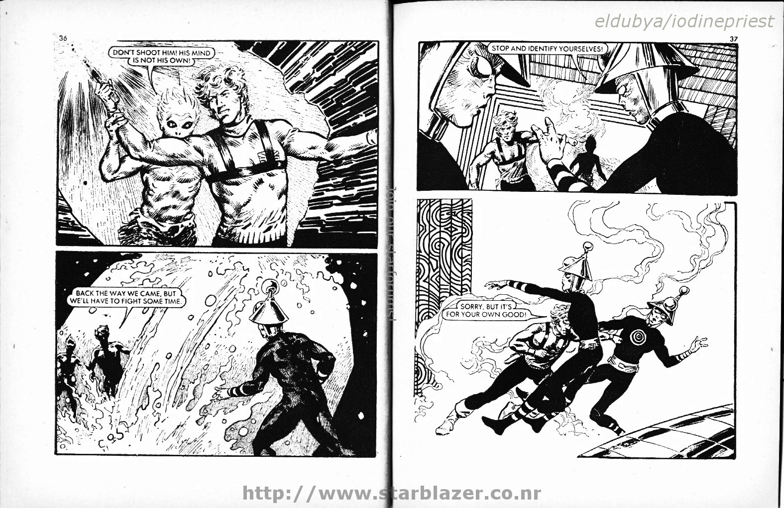 Read online Starblazer comic -  Issue #77 - 20