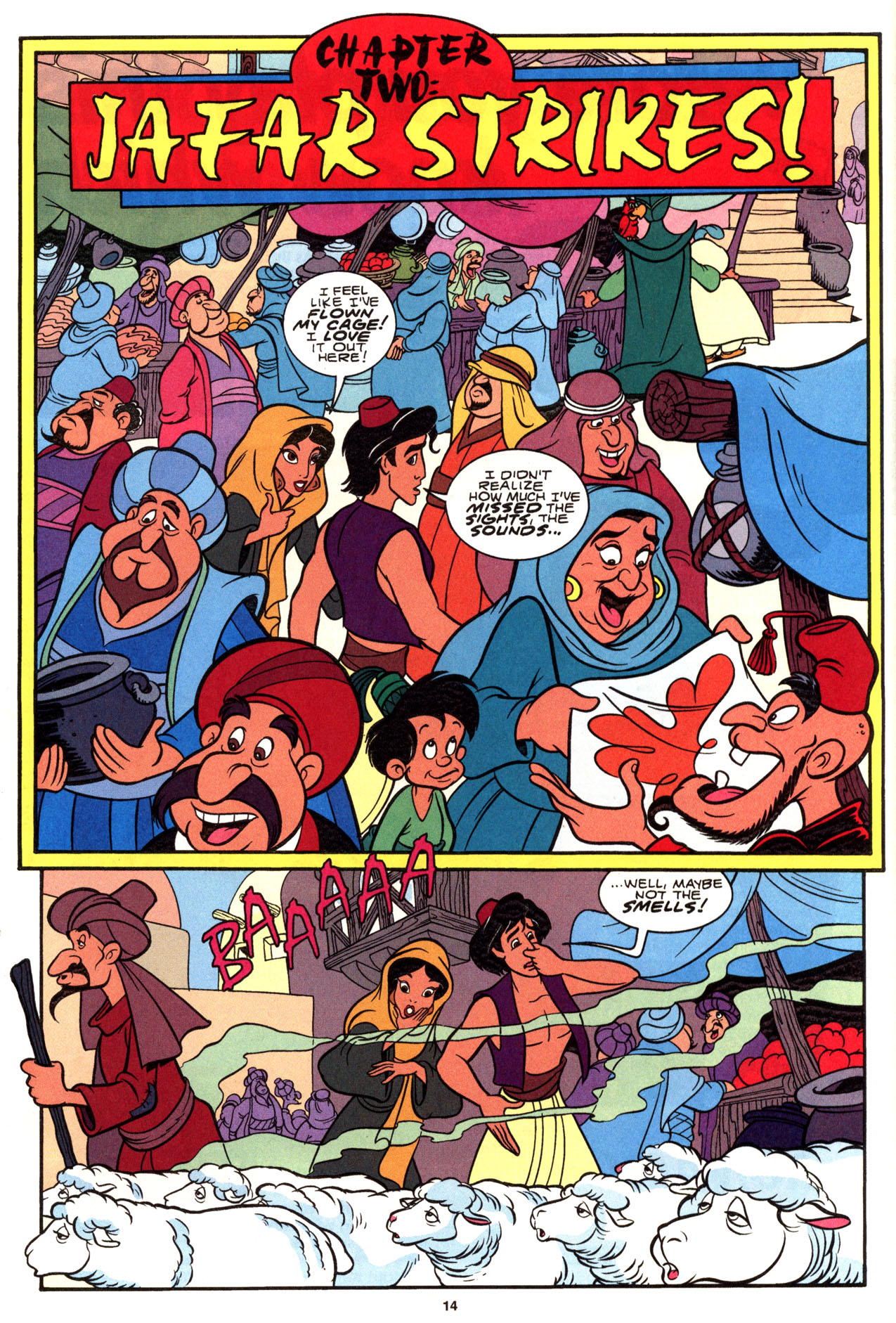 Read online The Return of Disney's Aladdin comic -  Issue #2 - 17