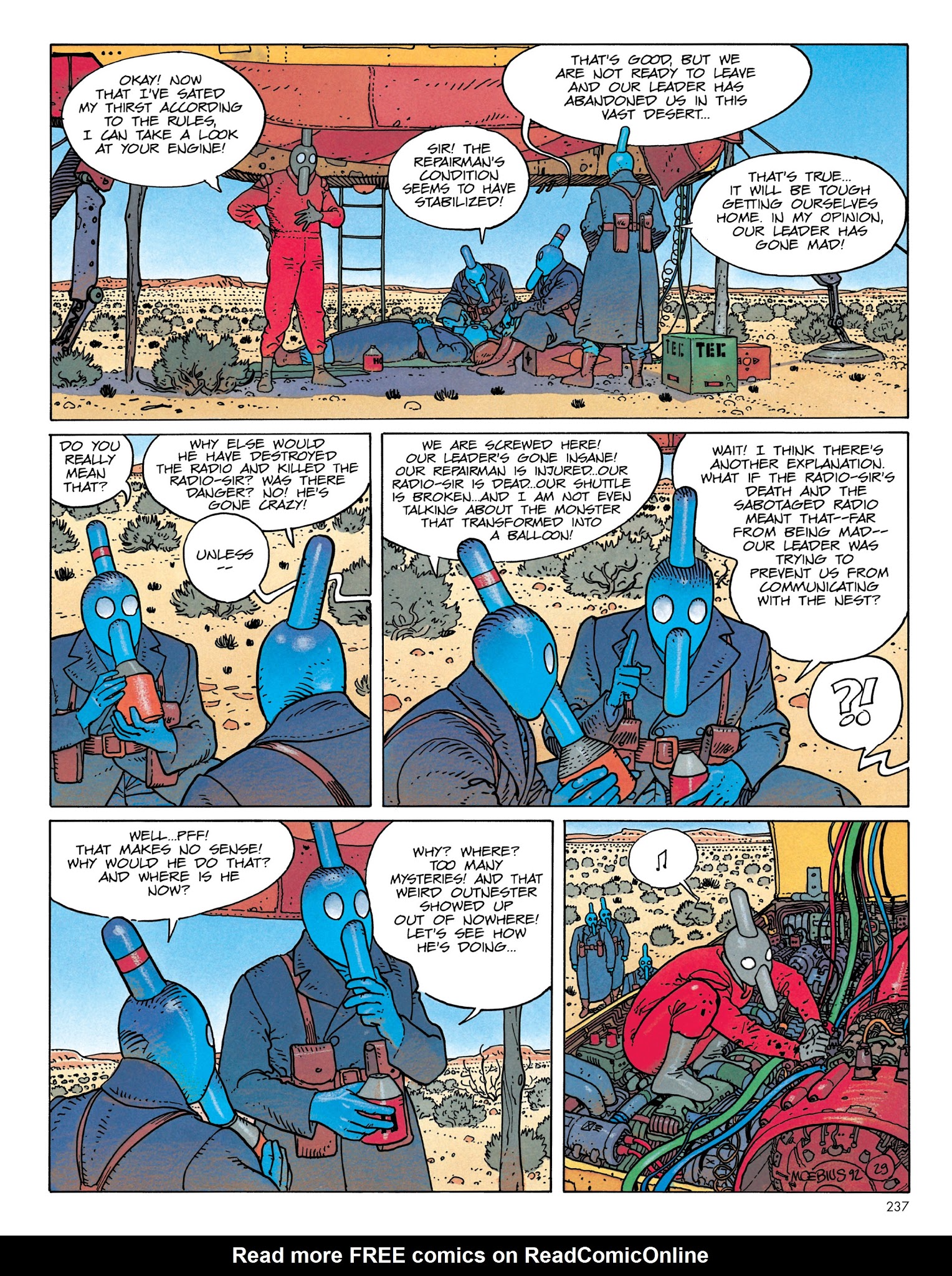 Read online Moebius Library comic -  Issue # TPB - 234