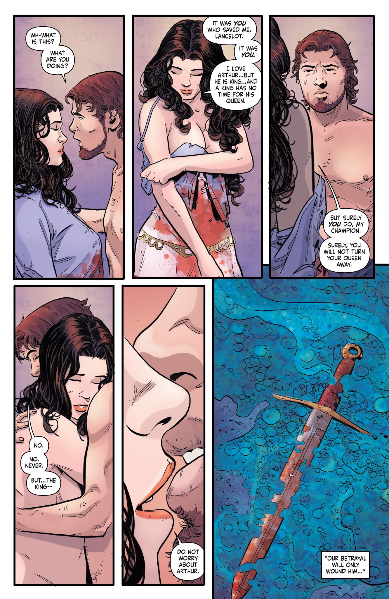 Read online Unholy Grail comic -  Issue #3 - 19