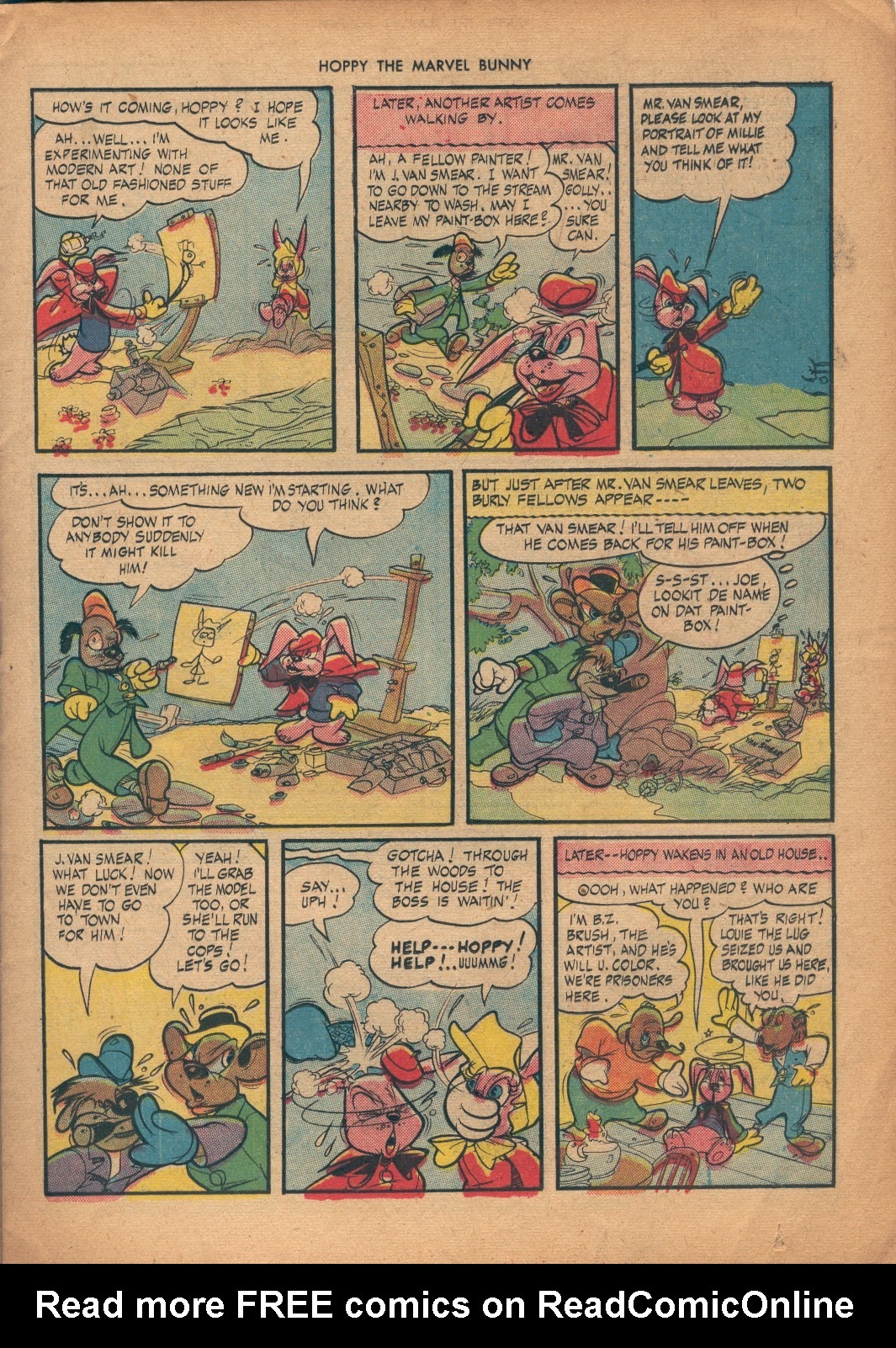 Read online Hoppy The Marvel Bunny comic -  Issue #1 - 9