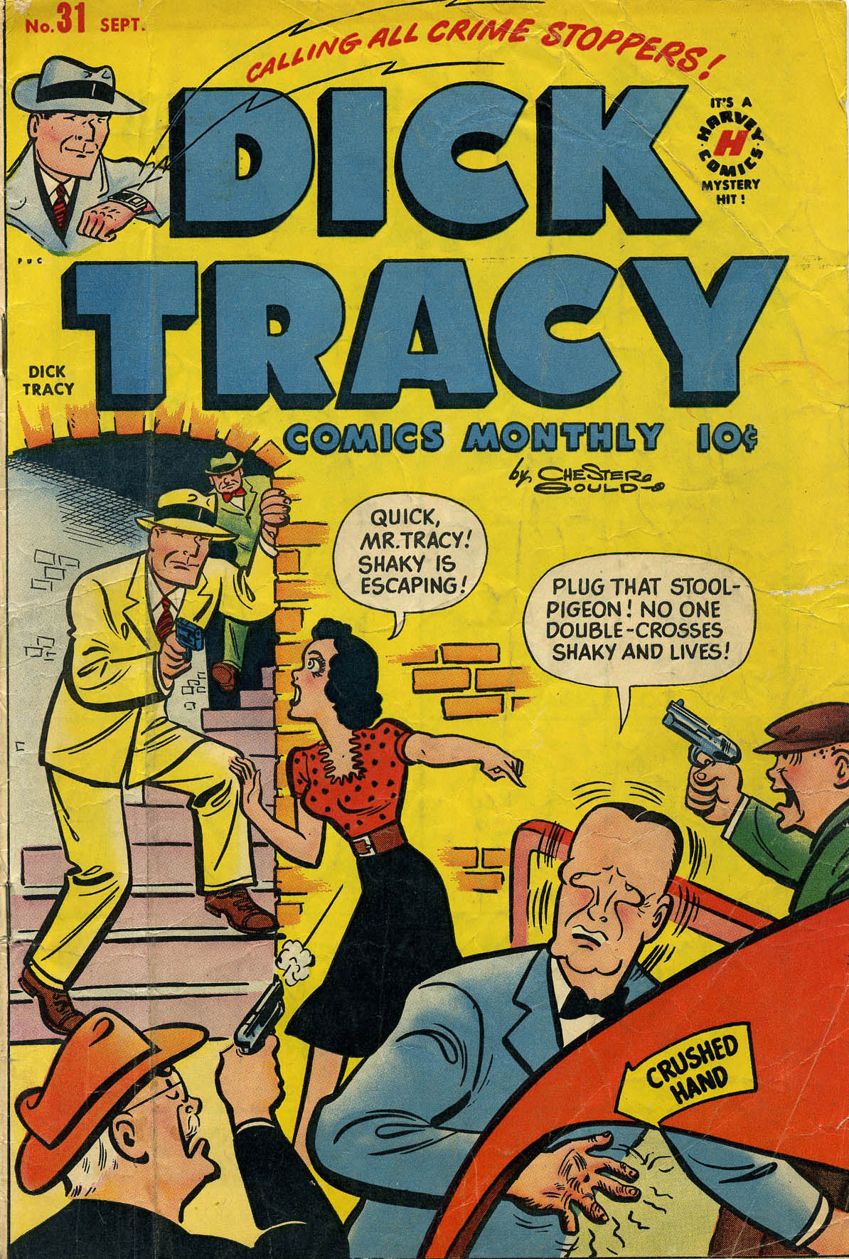 Read online Dick Tracy comic -  Issue #31 - 1