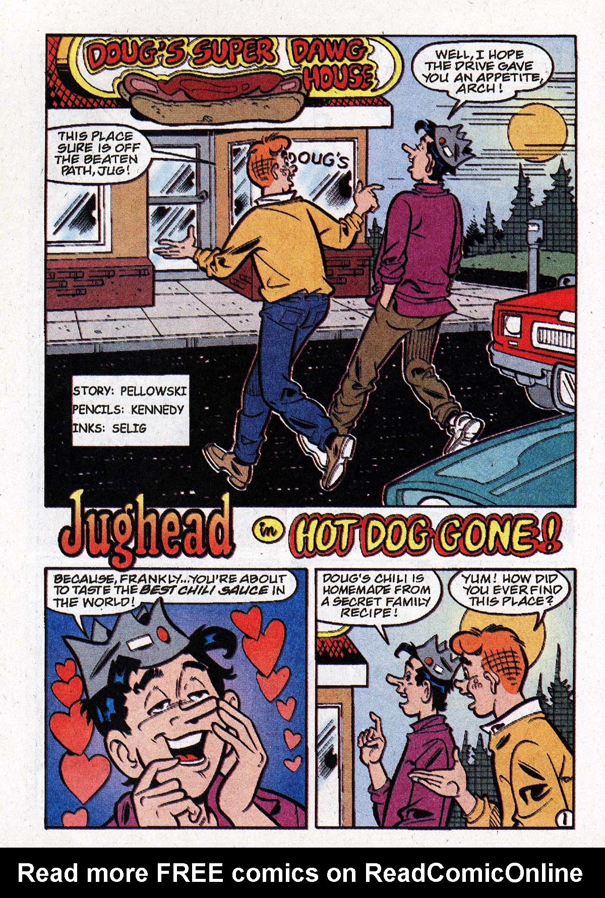 Read online Jughead with Archie Digest Magazine comic -  Issue #170 - 90