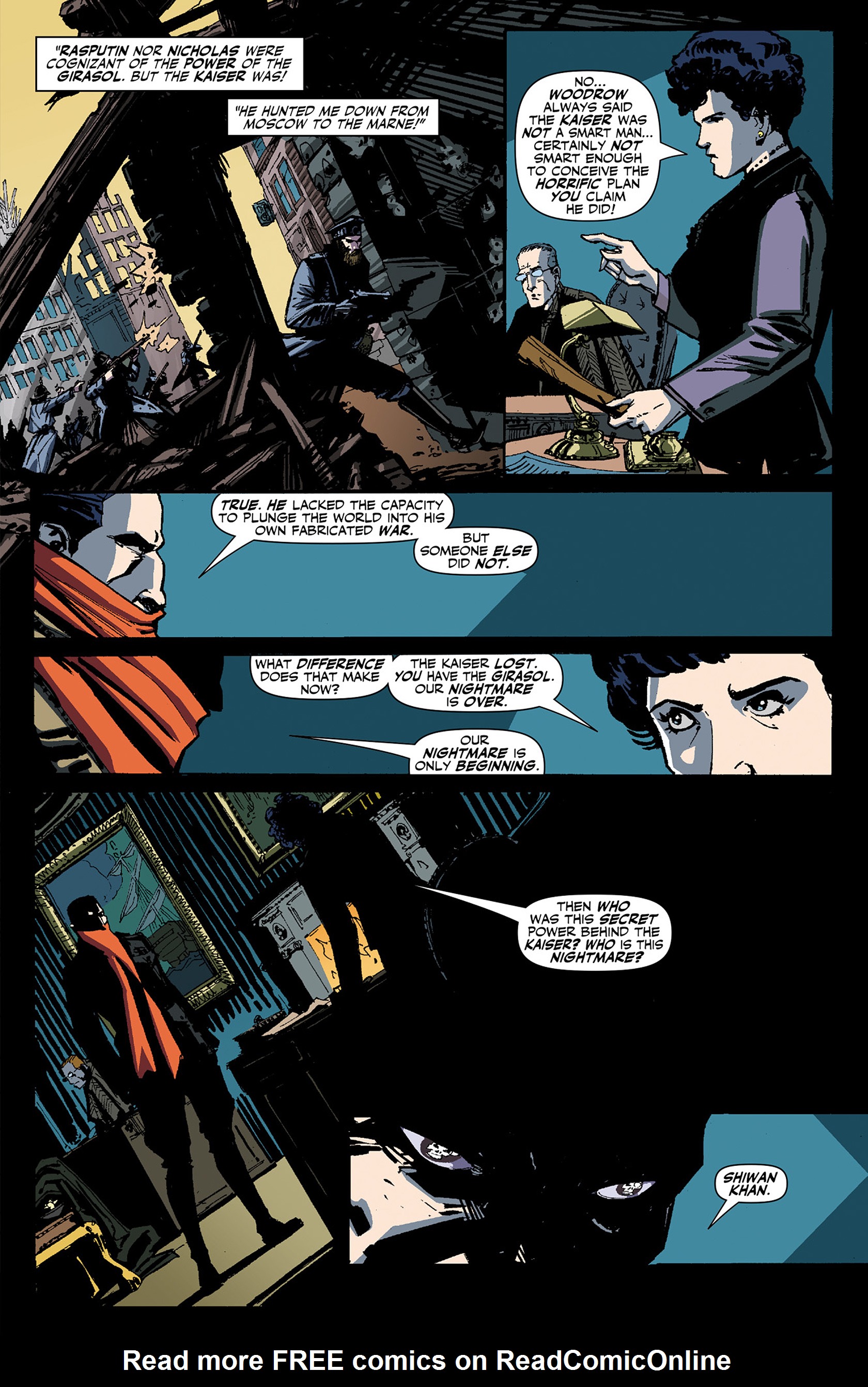 Read online The Shadow/Green Hornet: Dark Nights comic -  Issue #1 - 8