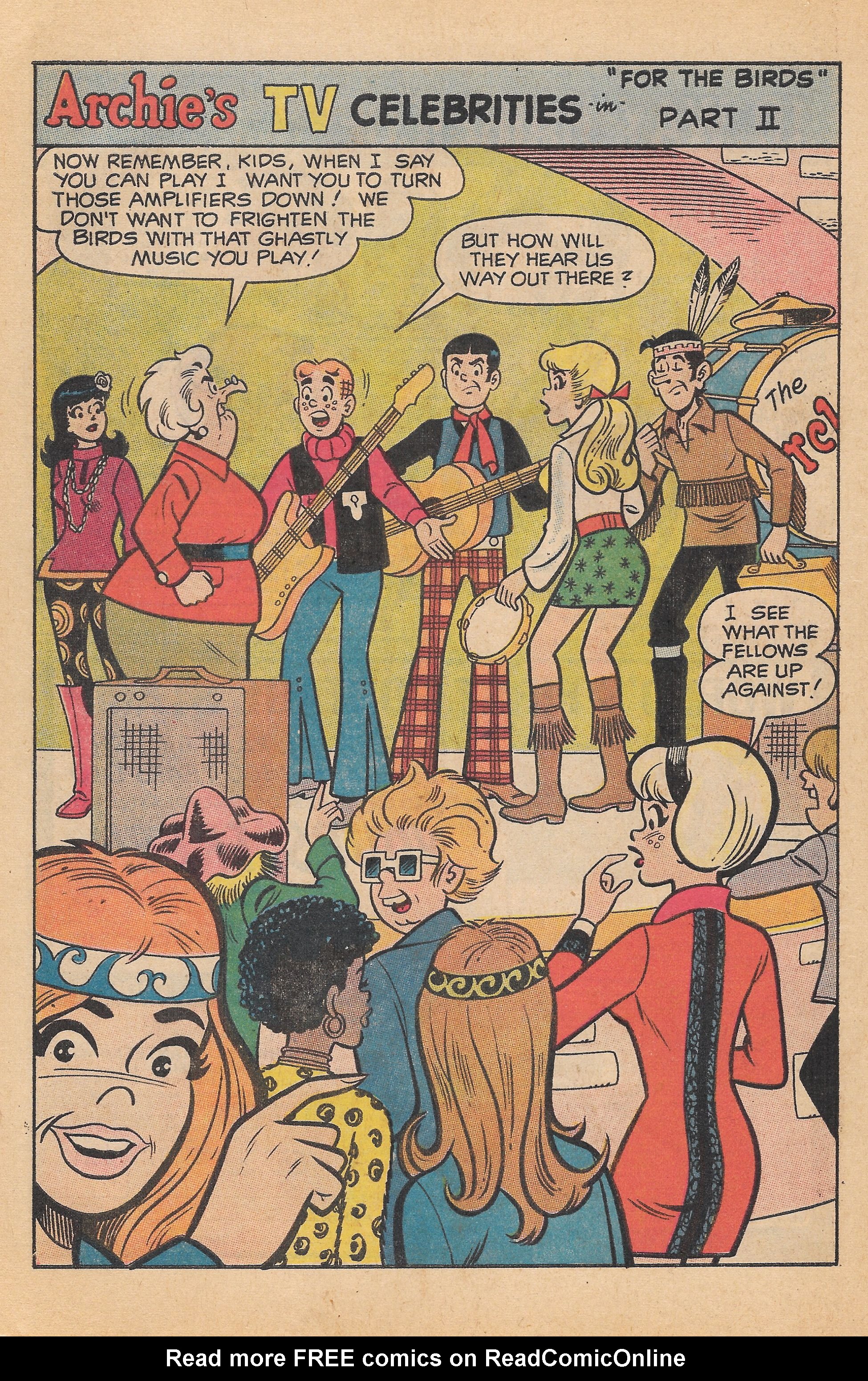 Read online Archie's TV Laugh-Out comic -  Issue #7 - 10