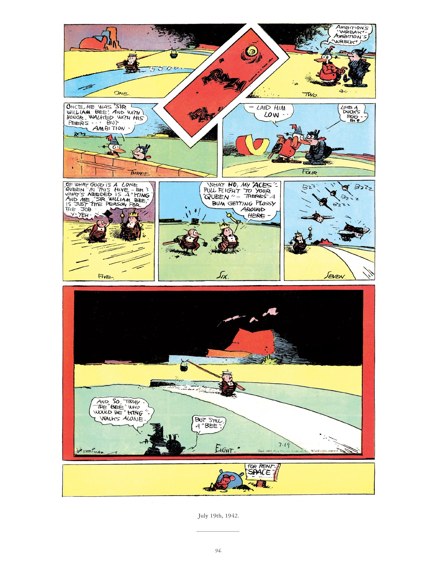 Read online Krazy & Ignatz comic -  Issue # TPB 12 - 93