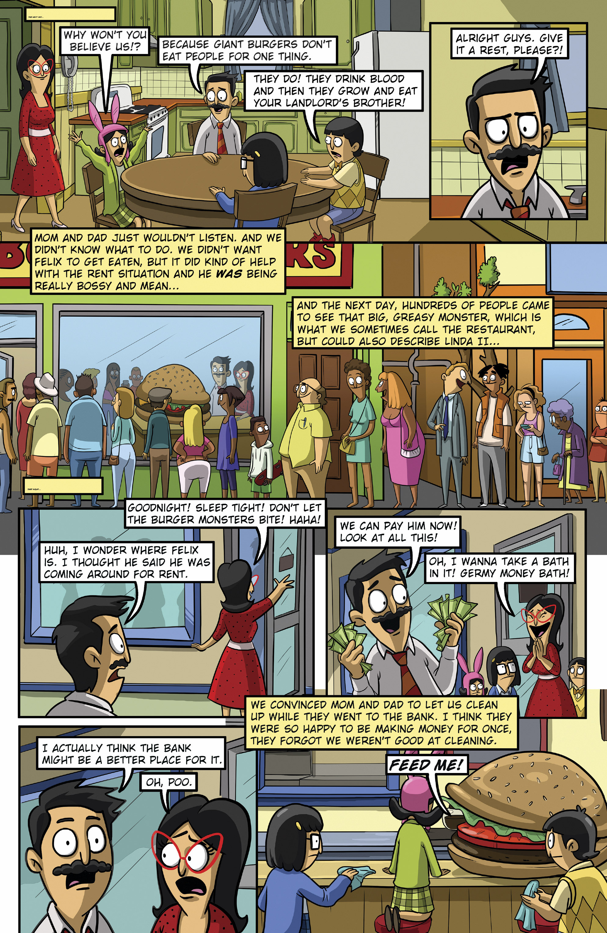 Read online Bob's Burgers (2015) comic -  Issue #16 - 16