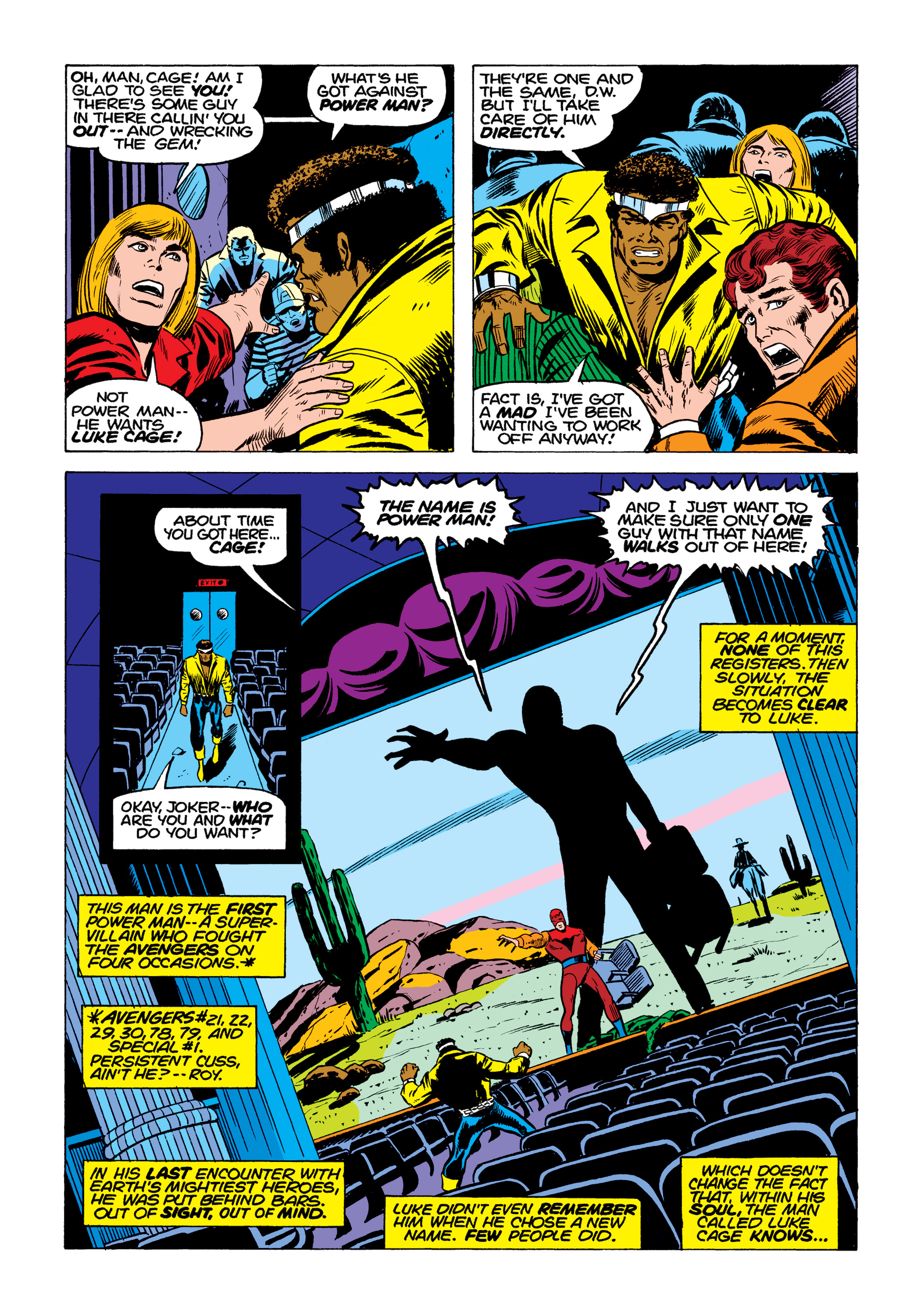 Read online Marvel Masterworks: Luke Cage, Power Man comic -  Issue # TPB 2 (Part 1) - 94