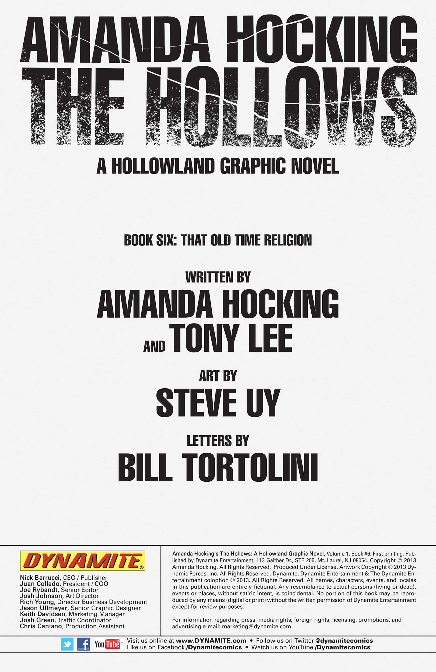 Read online Amanda Hocking's The Hollows: A Hollowland Graphic Novel comic -  Issue #6 - 2