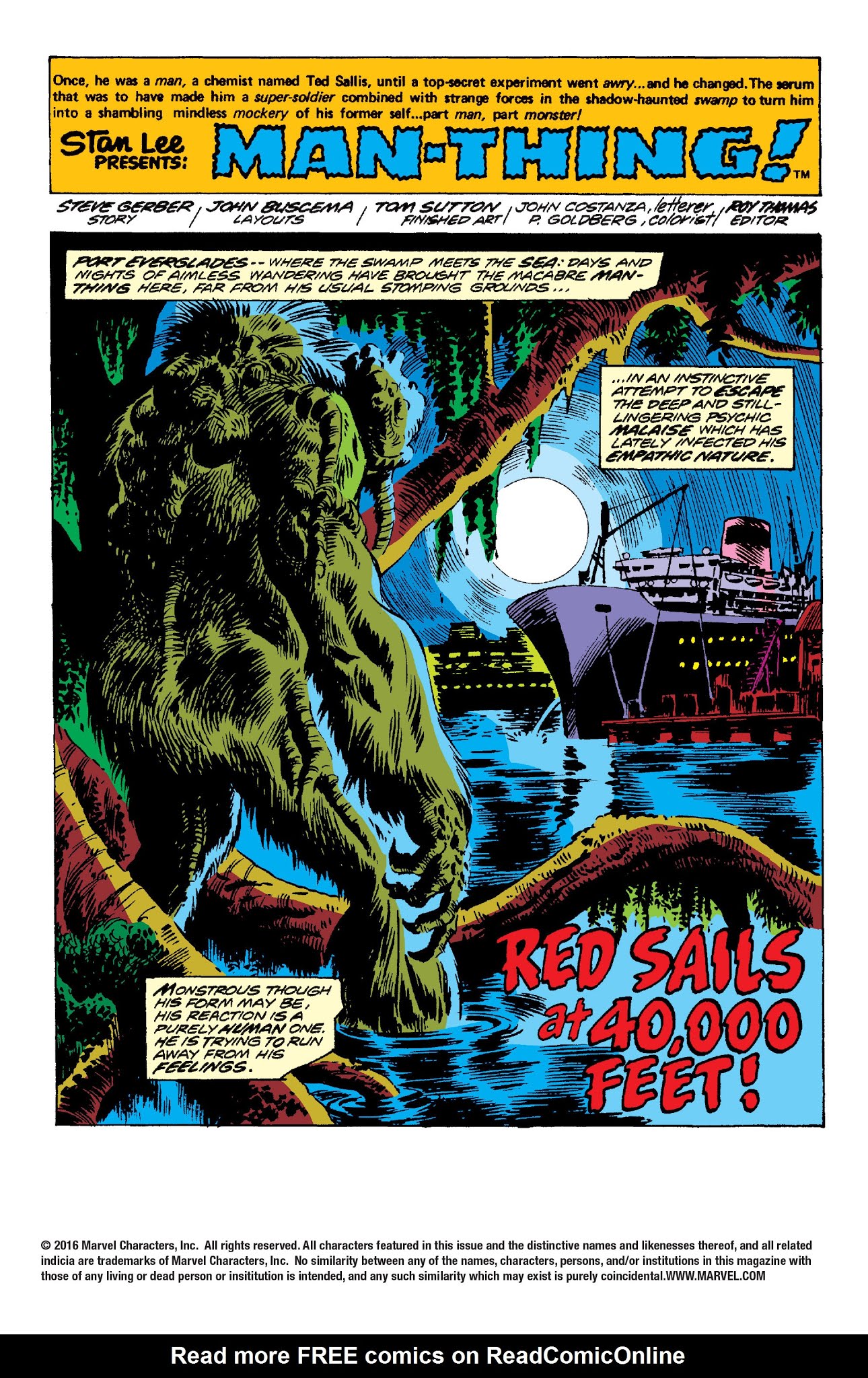 Read online Man-Thing by Steve Gerber: The Complete Collection comic -  Issue # TPB 2 (Part 2) - 91