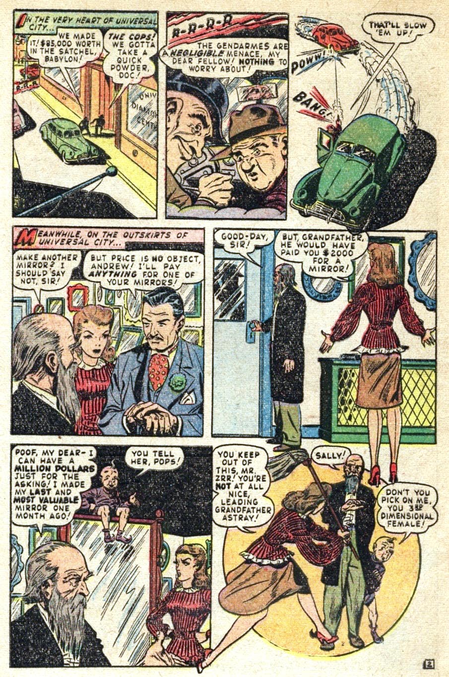 Read online Captain America Comics comic -  Issue #67 - 4