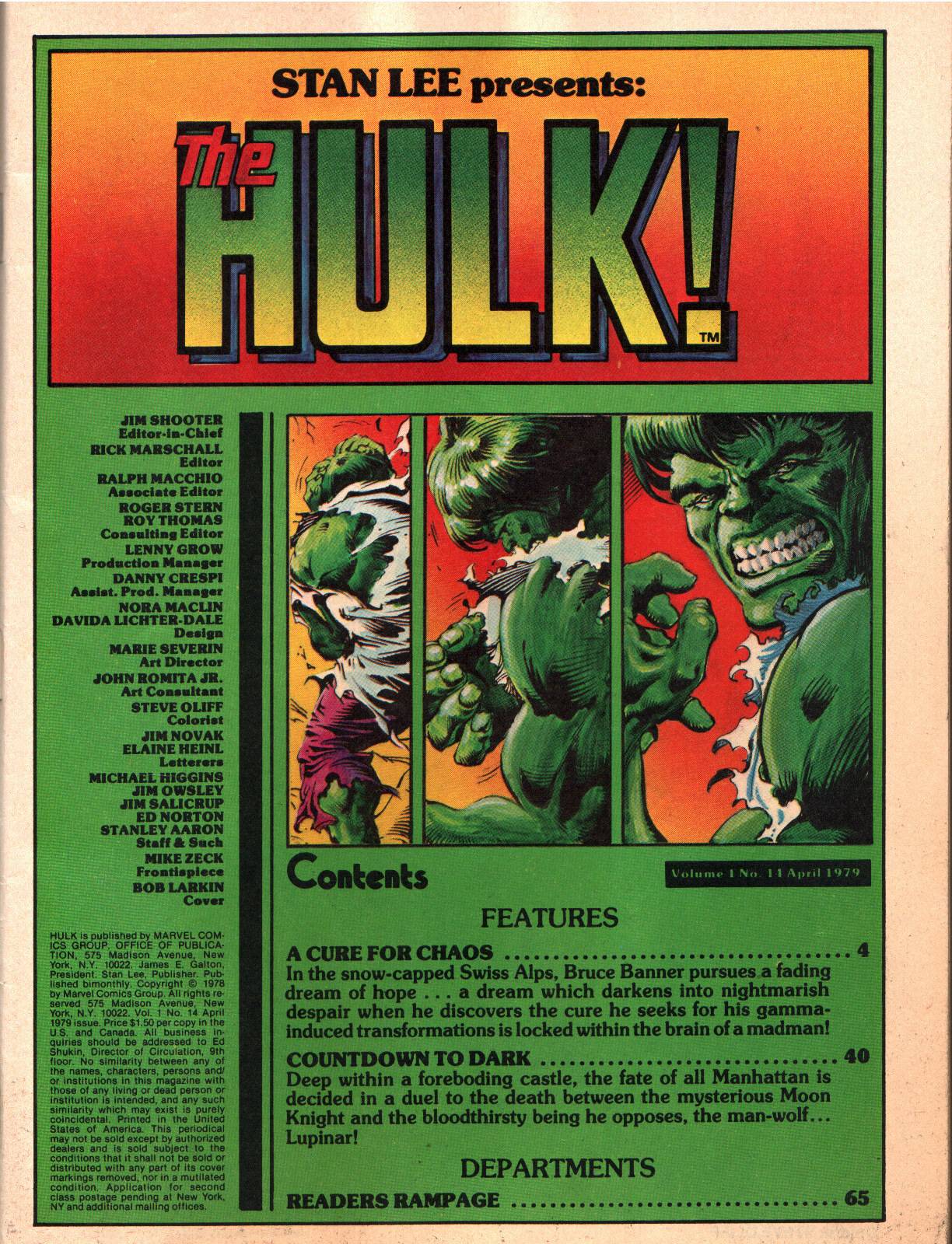 Read online Hulk (1978) comic -  Issue #14 - 3
