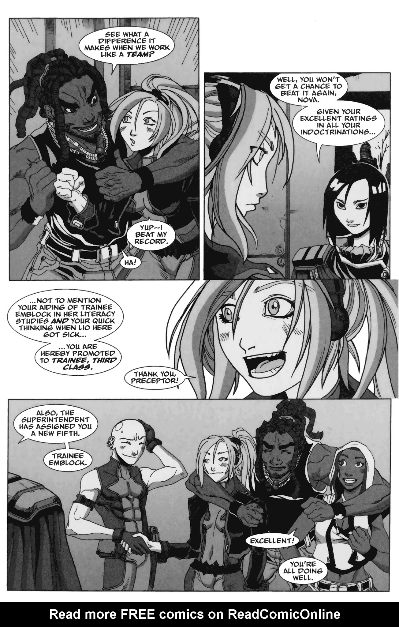 Read online StarCraft: Ghost Academy comic -  Issue # TPB 1 - 174