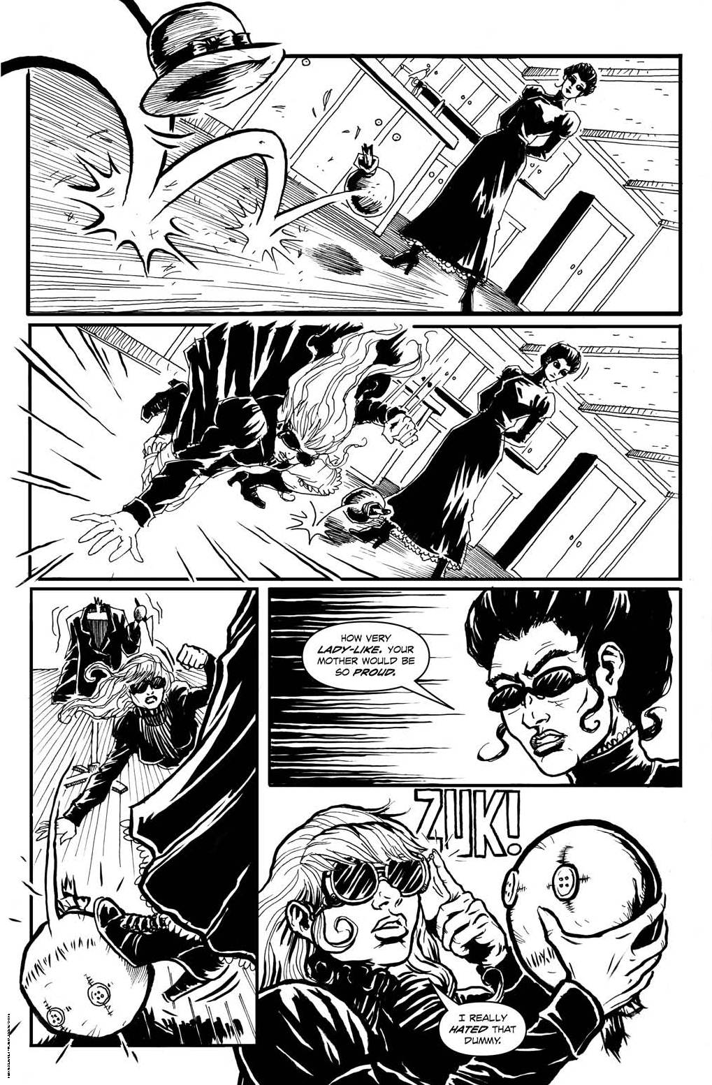 Read online Helen Killer comic -  Issue #2 - 4