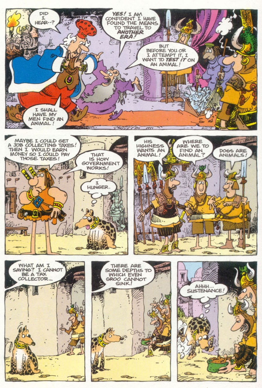 Read online Sergio Aragonés' Groo And Rufferto comic -  Issue #1 - 23