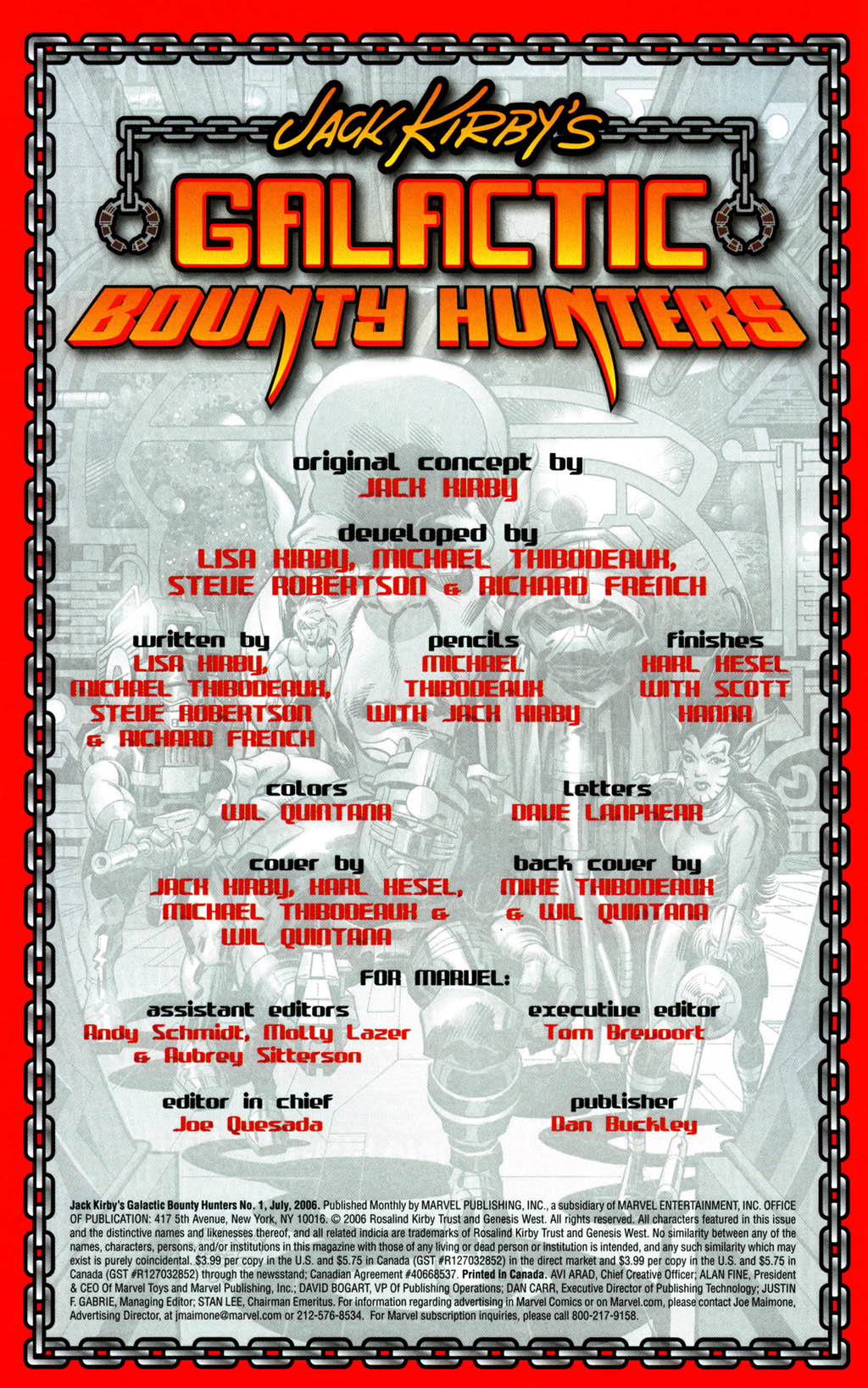 Read online Jack Kirby's Galactic Bounty Hunters comic -  Issue #1 - 2
