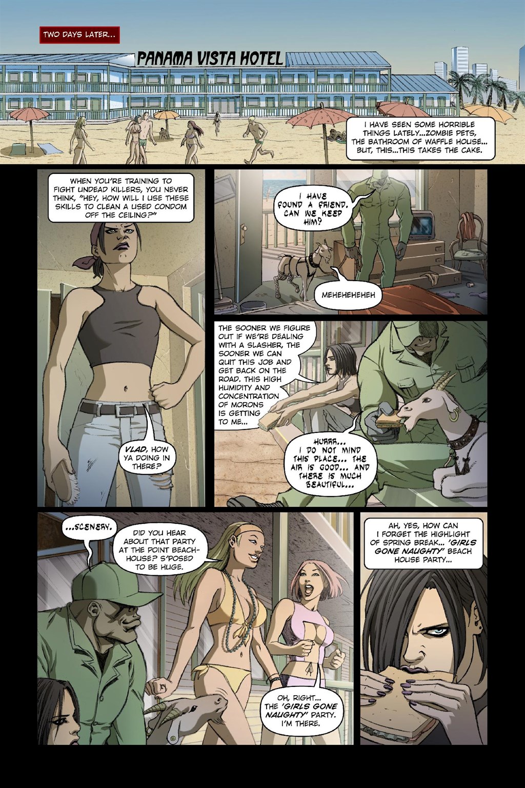 Read online Hack/Slash Deluxe comic -  Issue # TPB 1 (Part 1) - 57