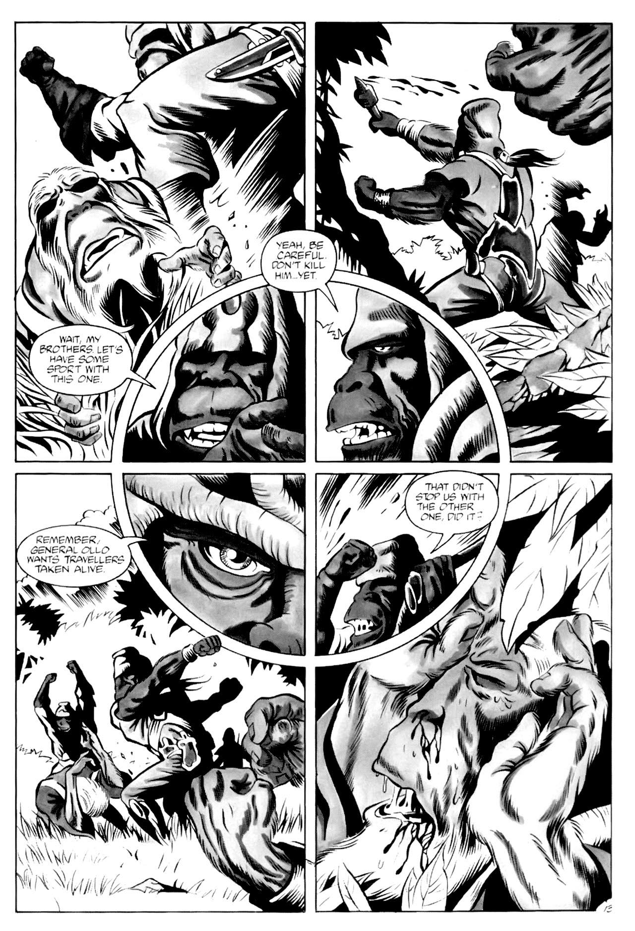Read online Planet of the Apes (1990) comic -  Issue #3 - 15