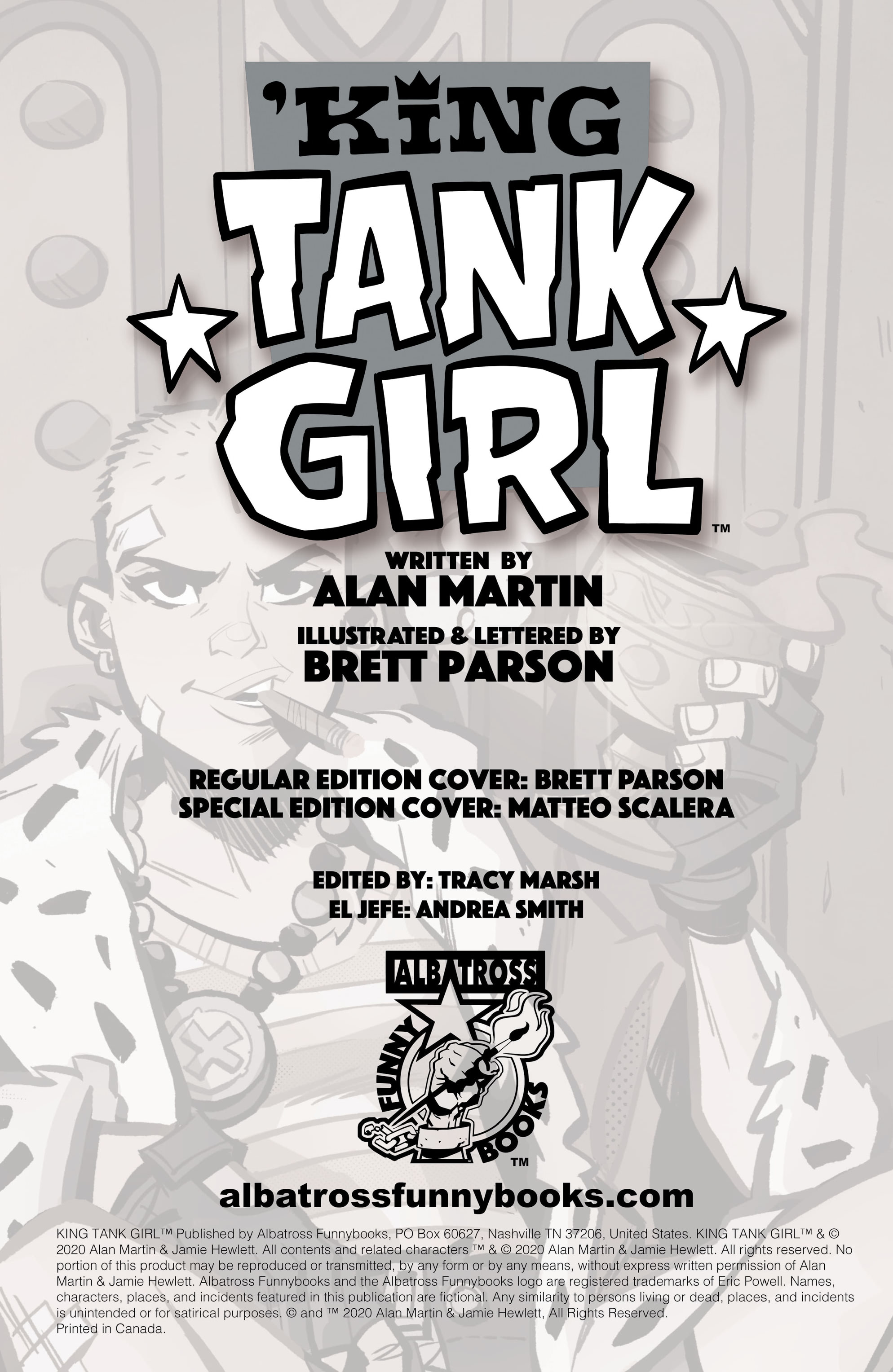 Read online King Tank Girl comic -  Issue #2 - 2
