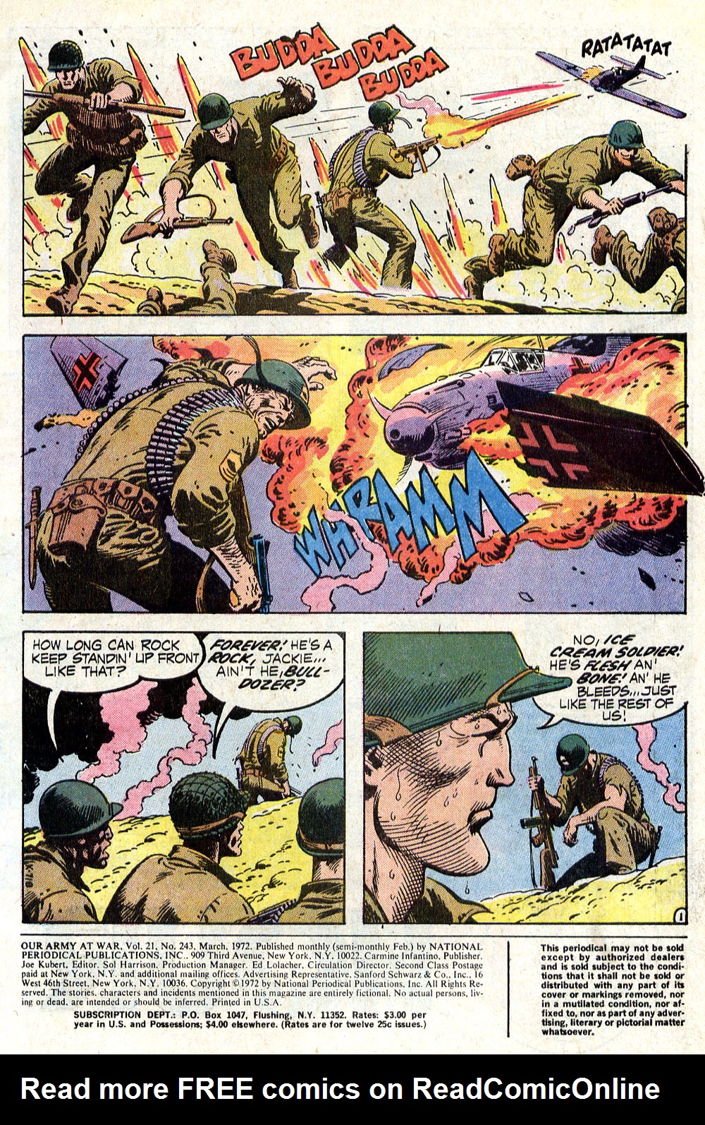 Read online Our Army at War (1952) comic -  Issue #243 - 3