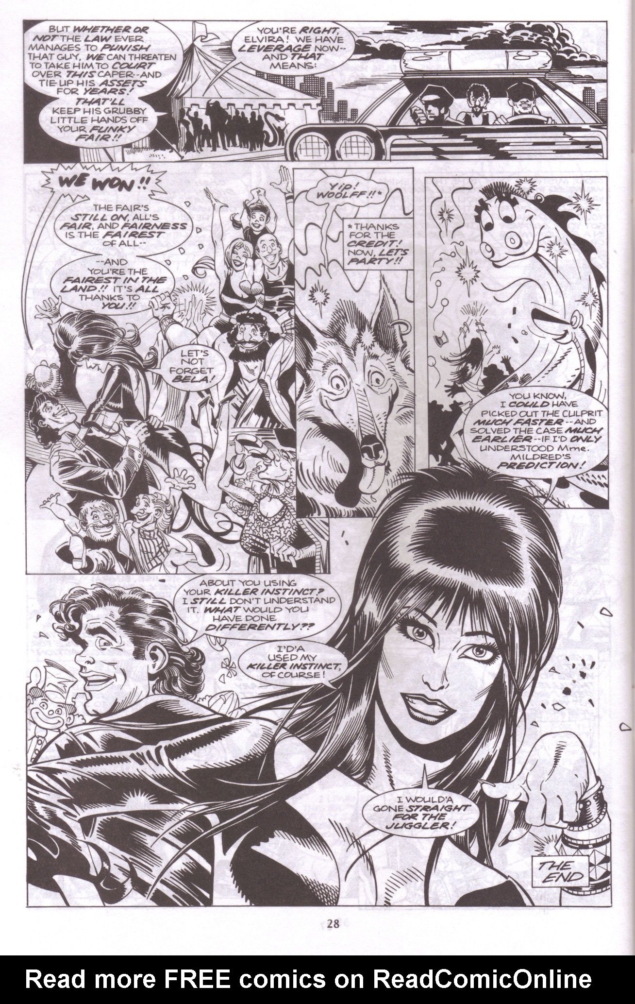 Read online Elvira, Mistress of the Dark comic -  Issue #53 - 25