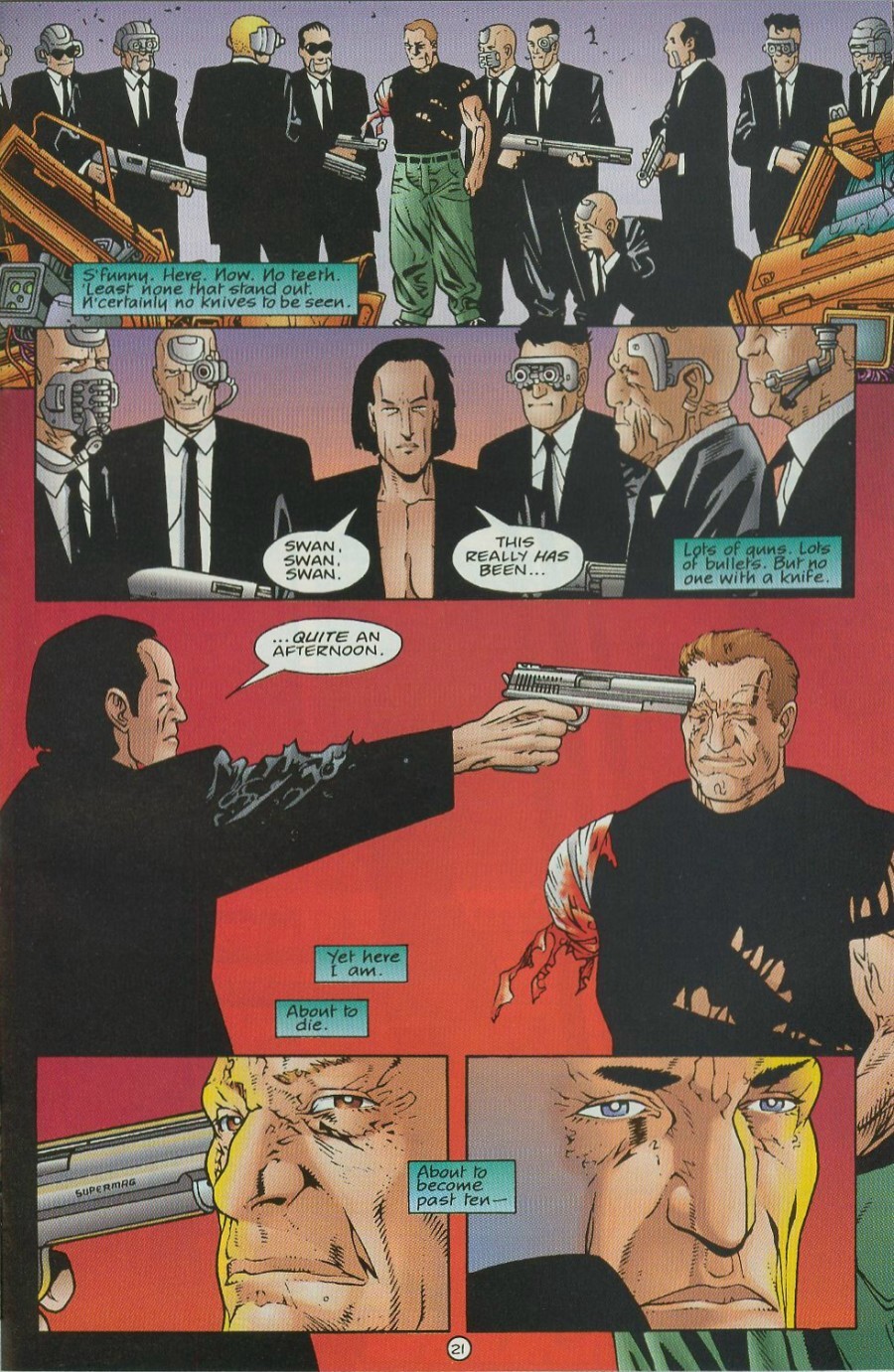 Read online Firearm comic -  Issue #11 - 21