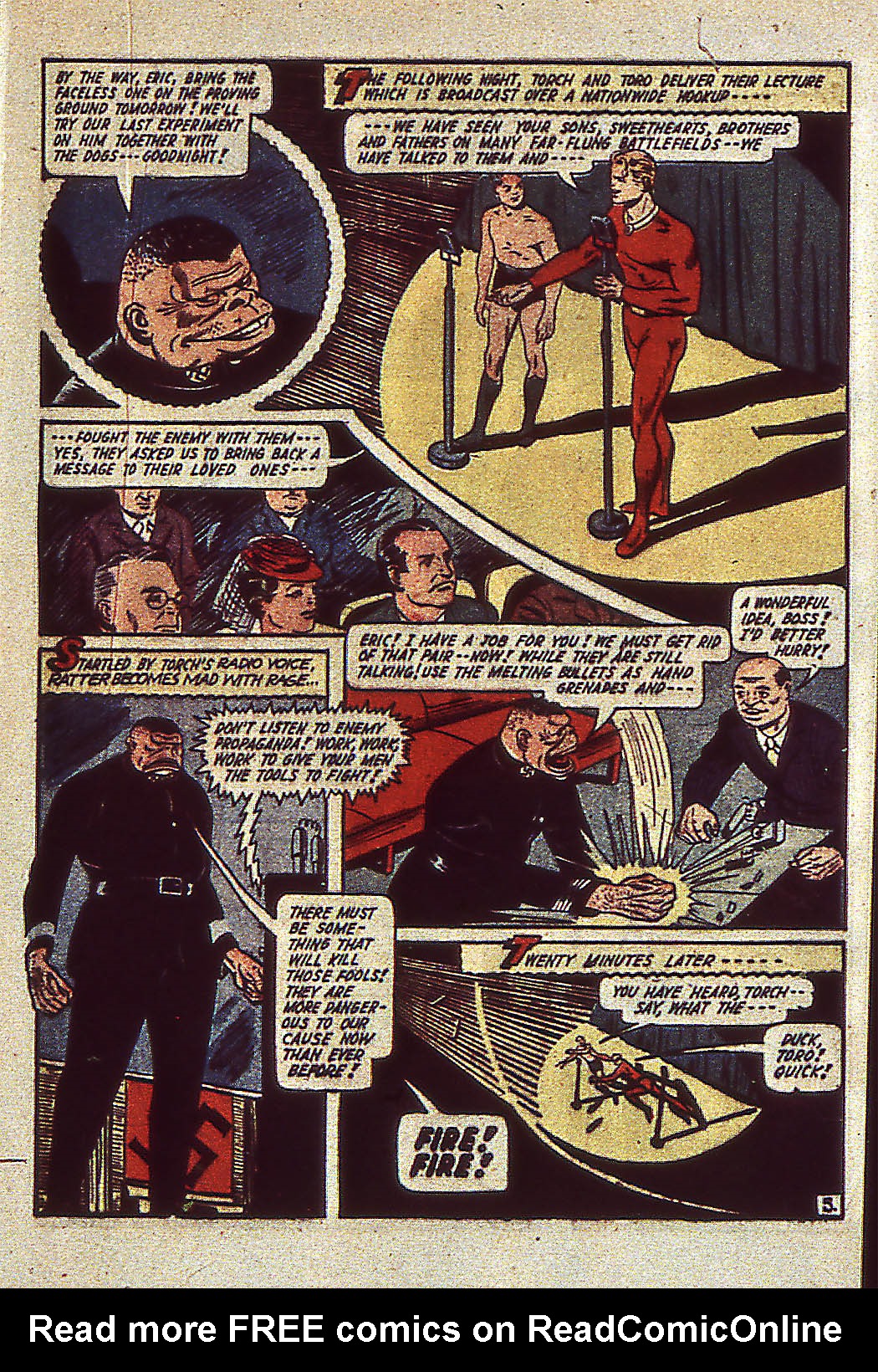 Read online The Human Torch (1940) comic -  Issue #14 - 7