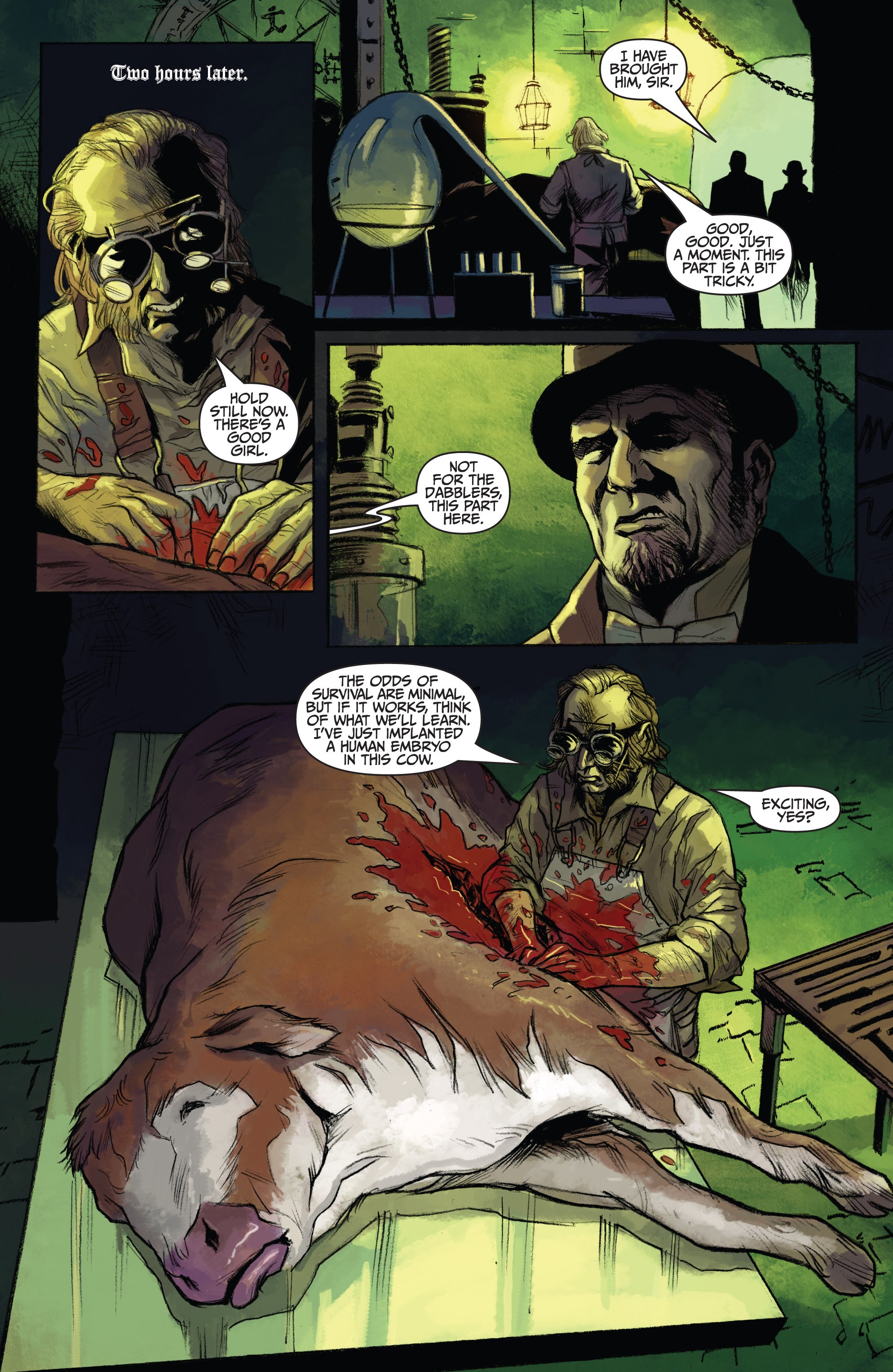 Read online Sherlock Holmes: Moriarty Lives comic -  Issue #3 - 12