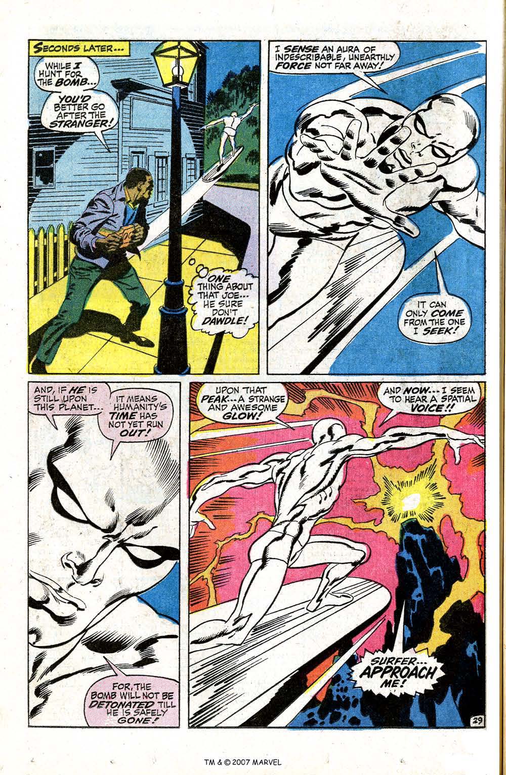 Read online Silver Surfer (1968) comic -  Issue #5 - 36