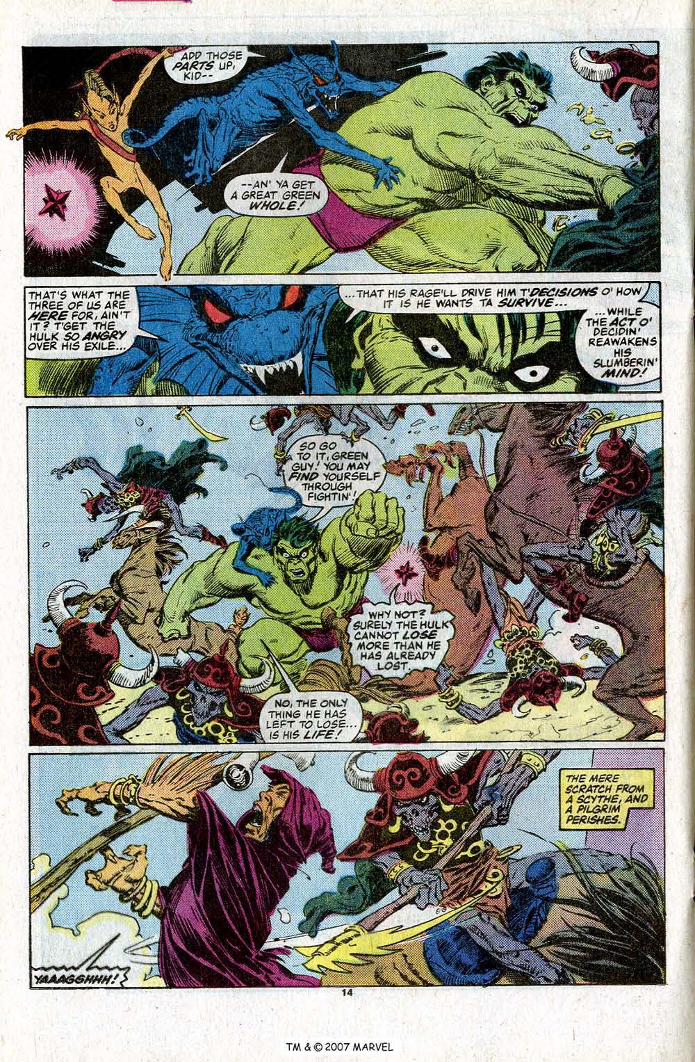 Read online The Incredible Hulk (1968) comic -  Issue #310 - 20