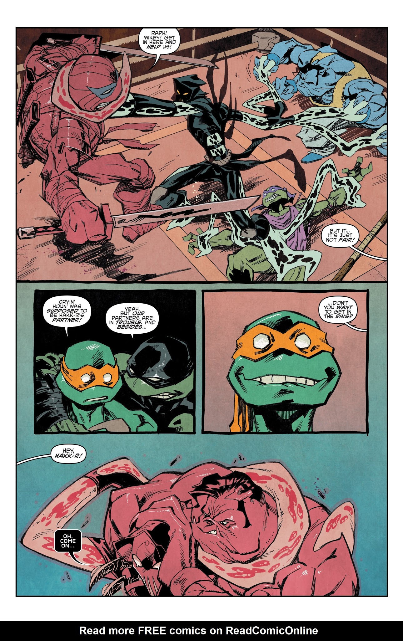 Read online Teenage Mutant Ninja Turtles: Dimension X comic -  Issue #3 - 17