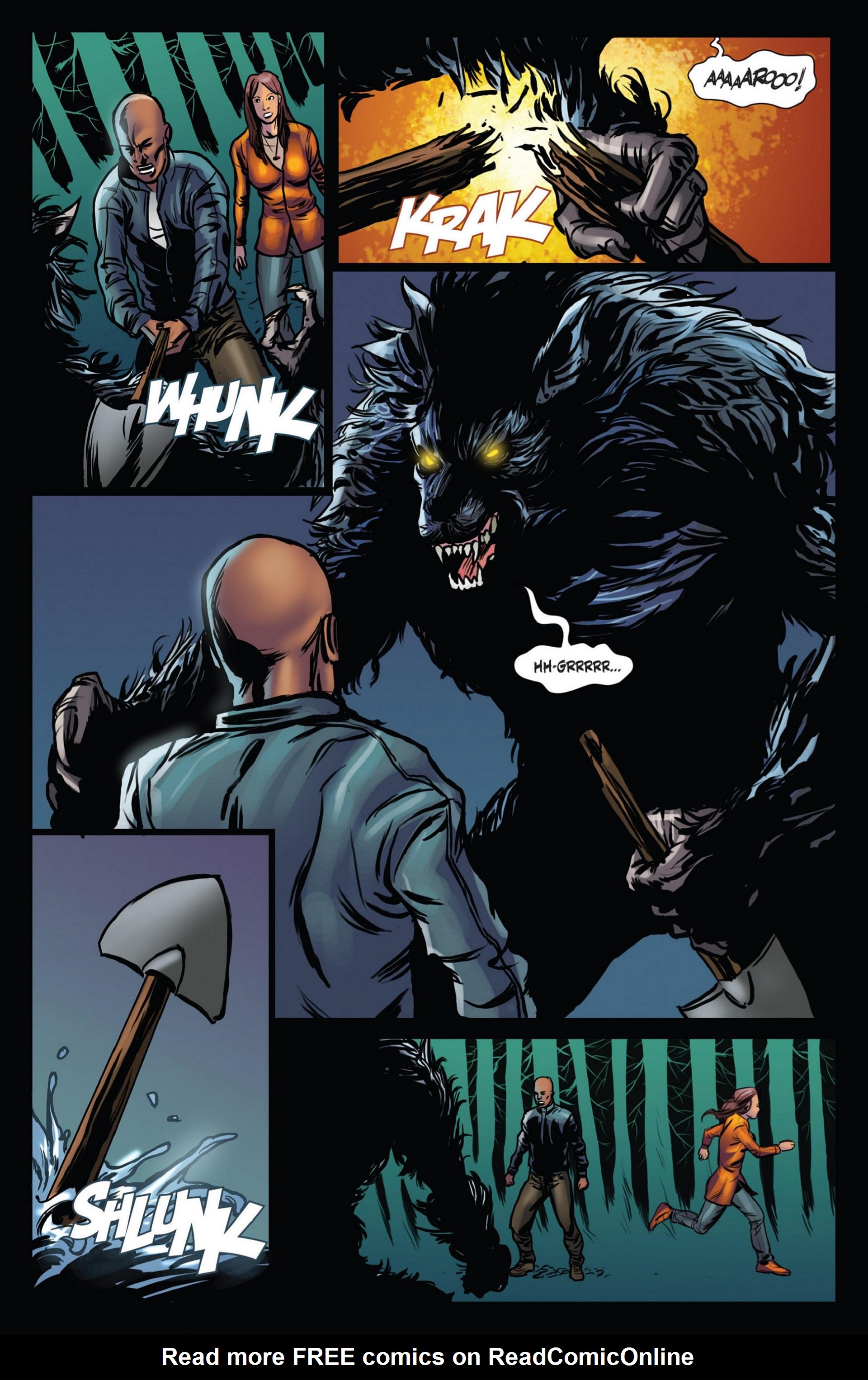 Read online Grimm Fairy Tales presents Werewolves: The Hunger comic -  Issue #1 - 14