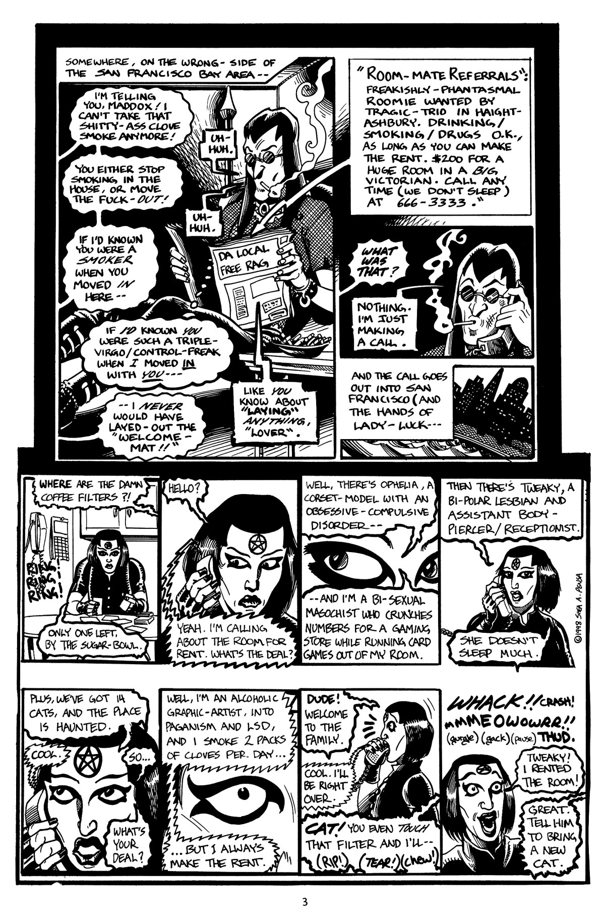 Read online (After)Life in Gothland comic -  Issue #1 - 5
