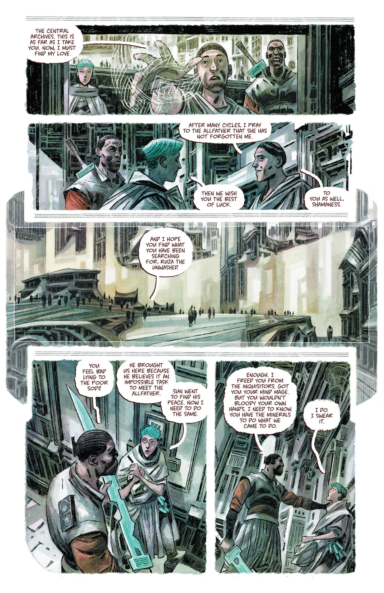 Read online Forgotten Blade comic -  Issue # TPB (Part 1) - 79