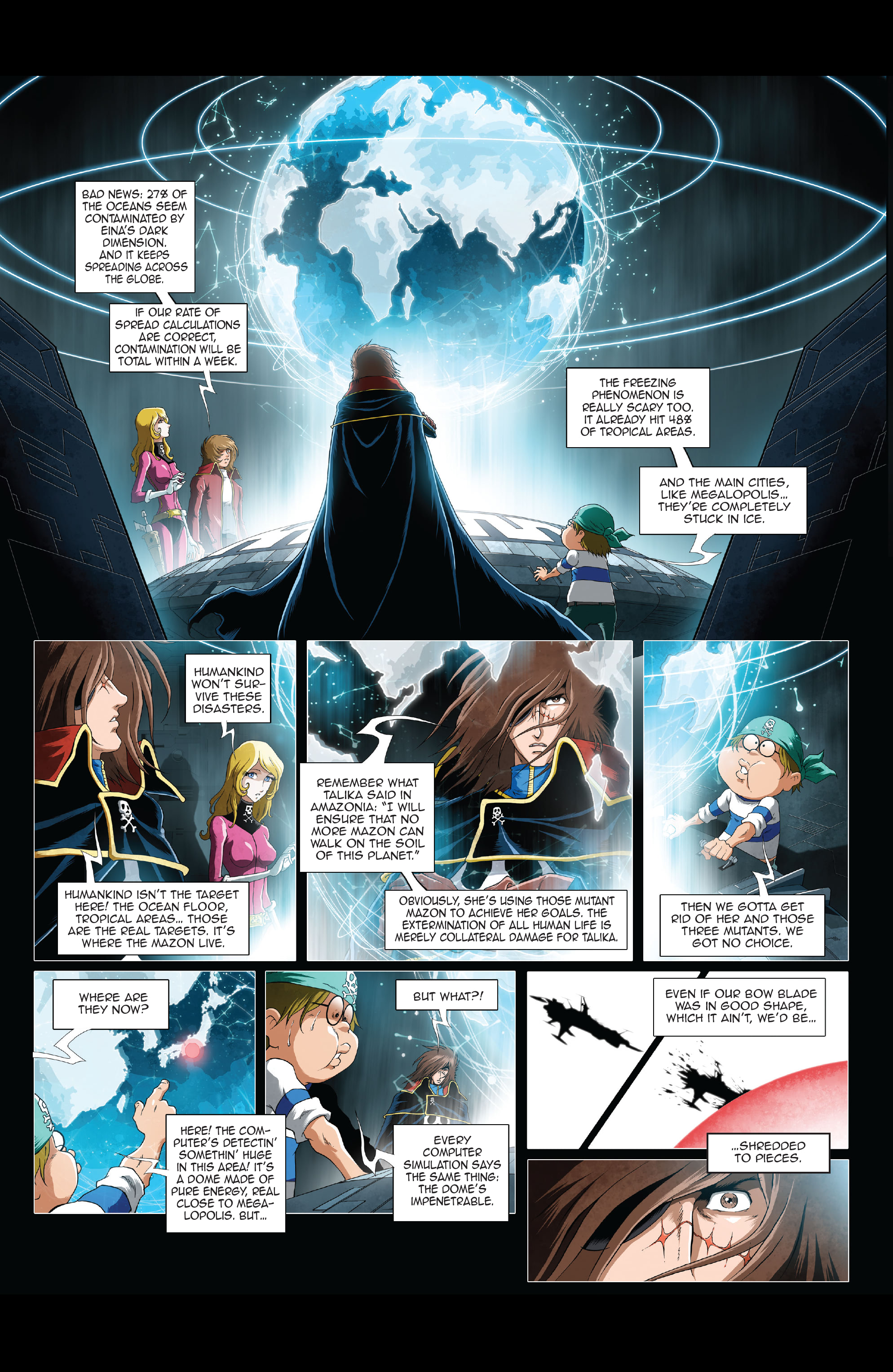 Read online Space Pirate Captain Harlock comic -  Issue #5 - 11