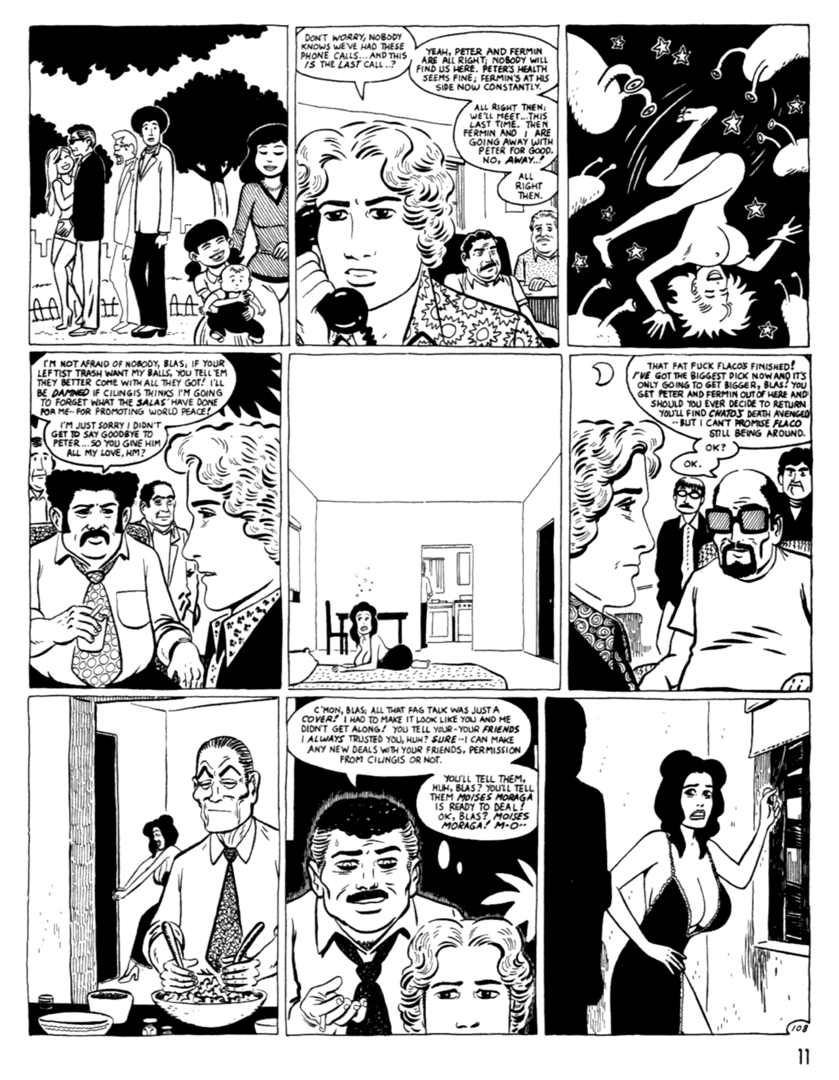 Read online Love and Rockets (1982) comic -  Issue #38 - 13